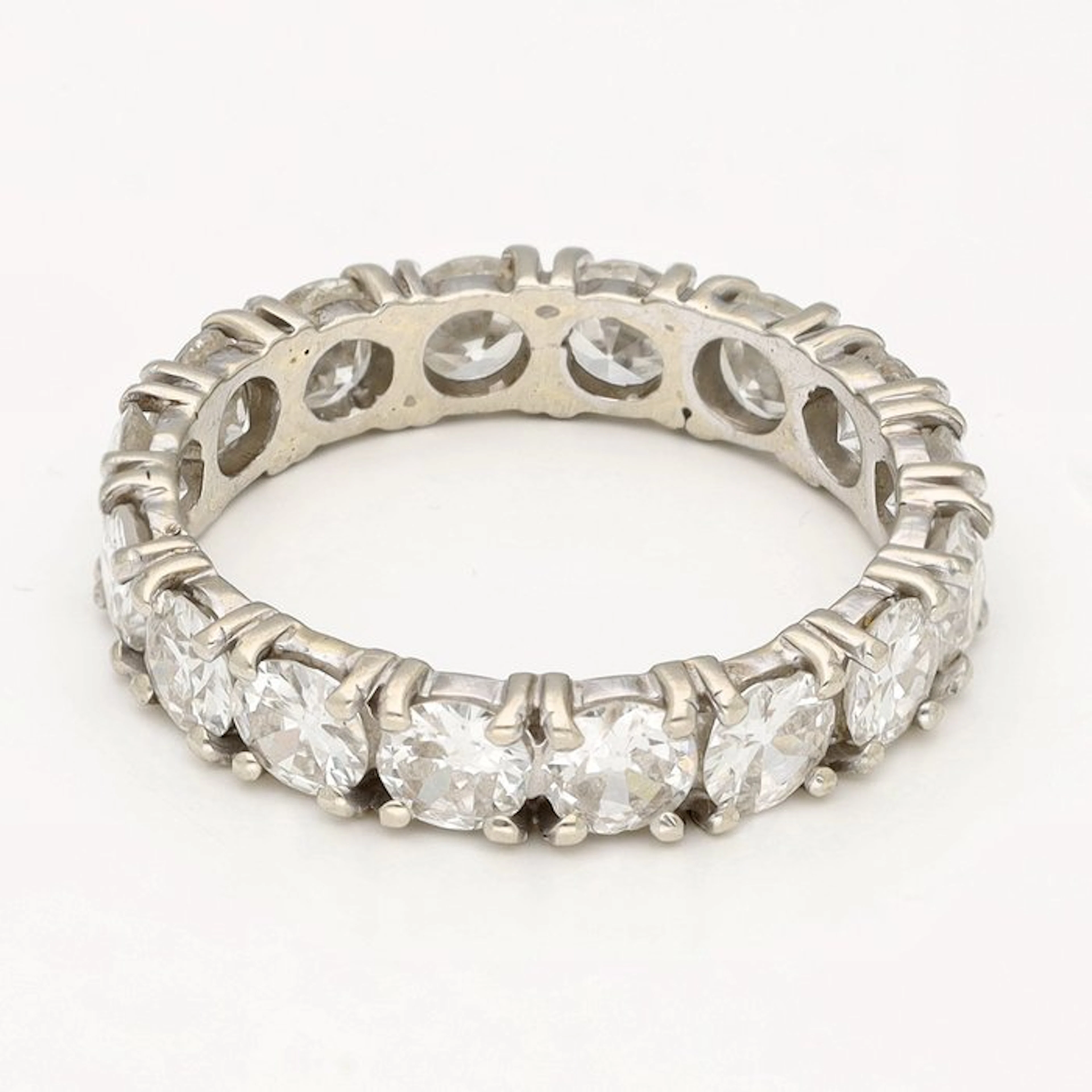 Ring - 18 kt. White gold Diamond (Natural)