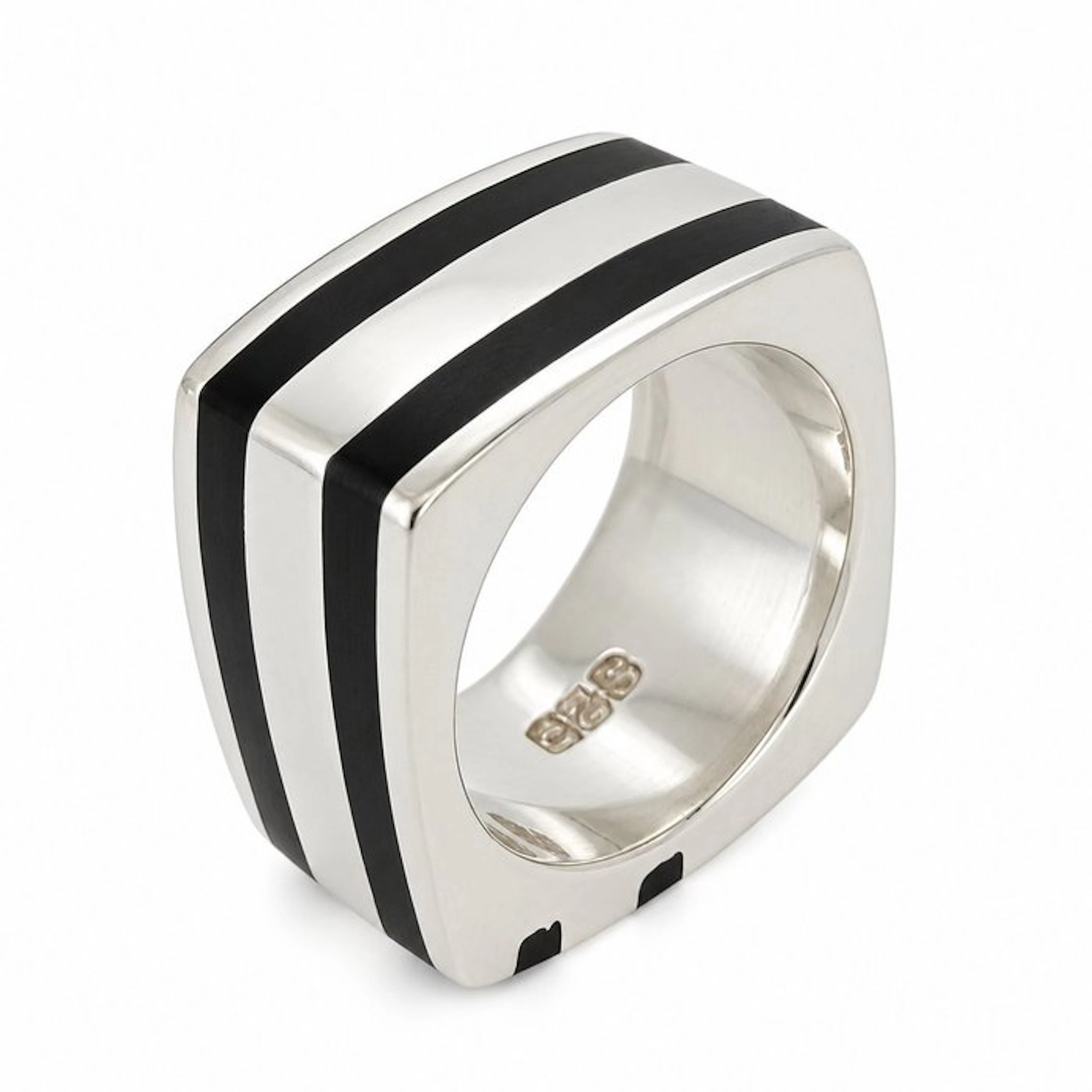 No reserve price - Ring Silver - Made in Italy - Handmade