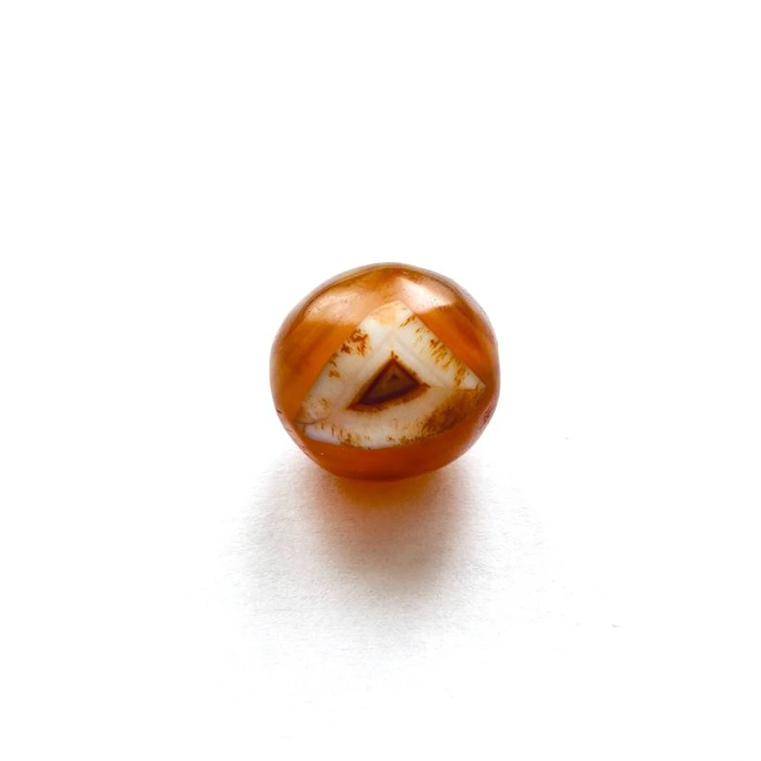 Silk Road,Central Asian Natural Banded Agate Protective...