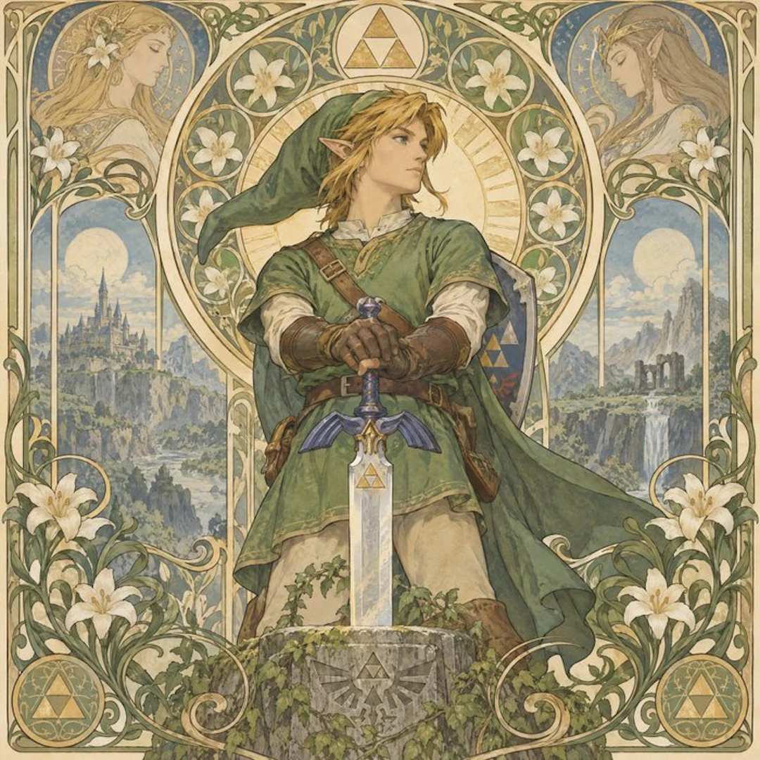 MEDSAN - Link and the Master Sword (リンクとマスターソード) - UNIQUE WORK