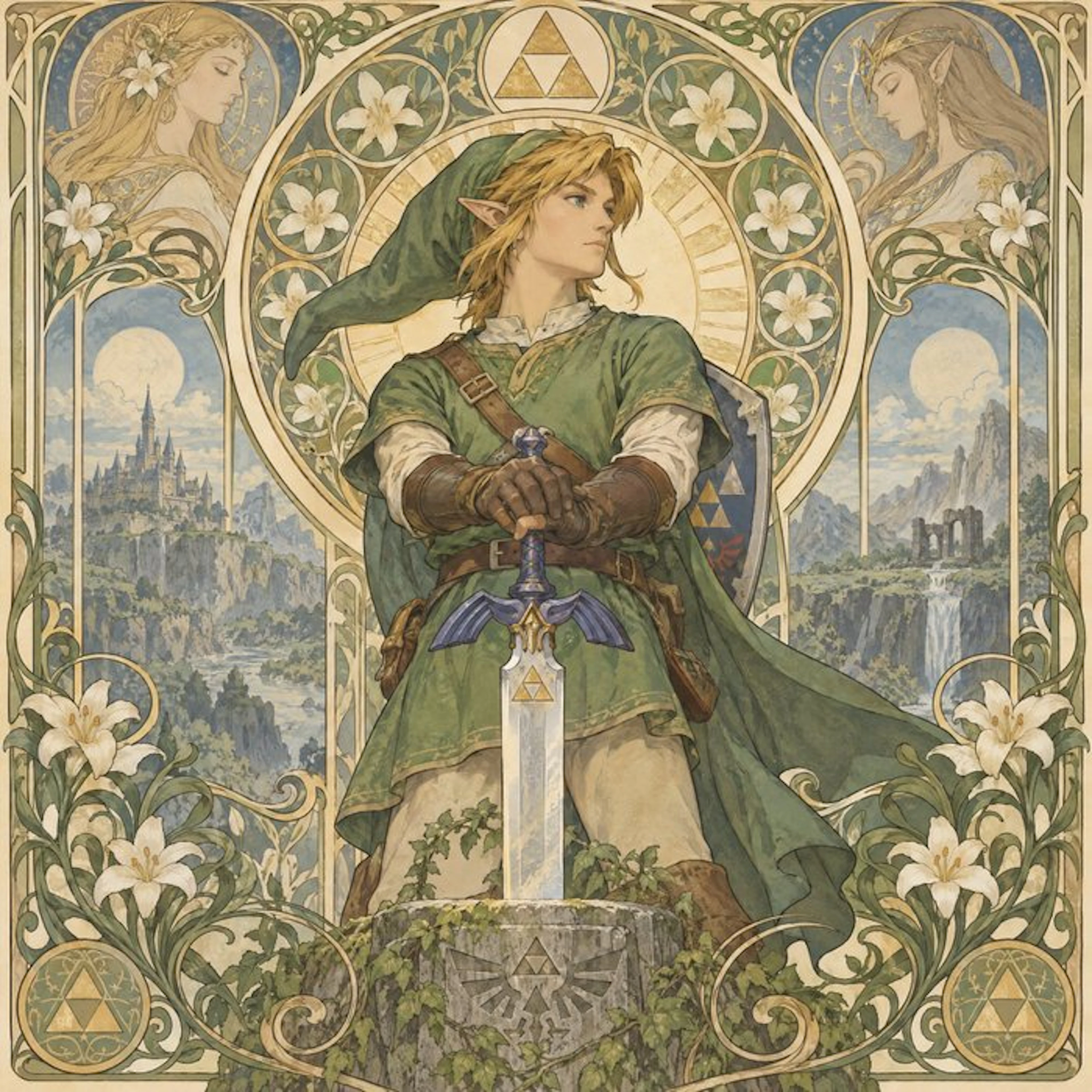 MEDSAN - Link and the Master Sword (リンクとマスターソード) - UNIQUE WORK