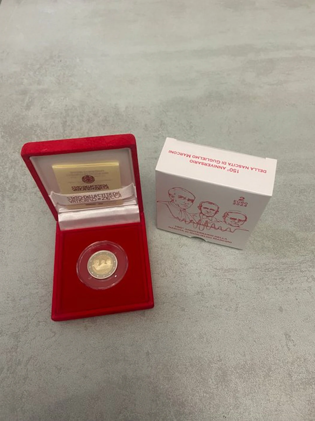 Vatican. 2 Euro 2024 "Guglielmo Marconi" Proof (No reserve price)