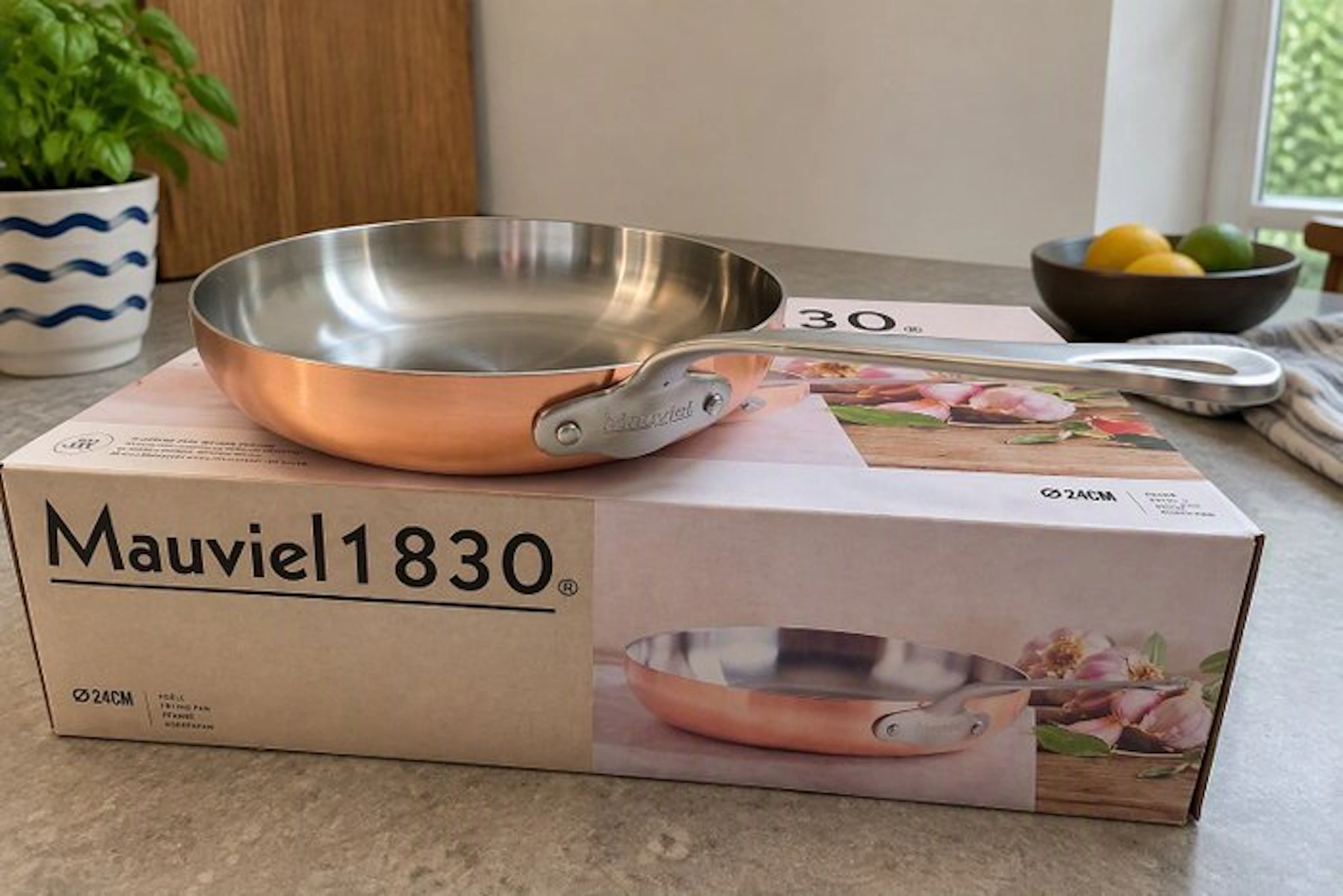 Mauviel 1830 - Casserole dish - Copper, Stainless steel