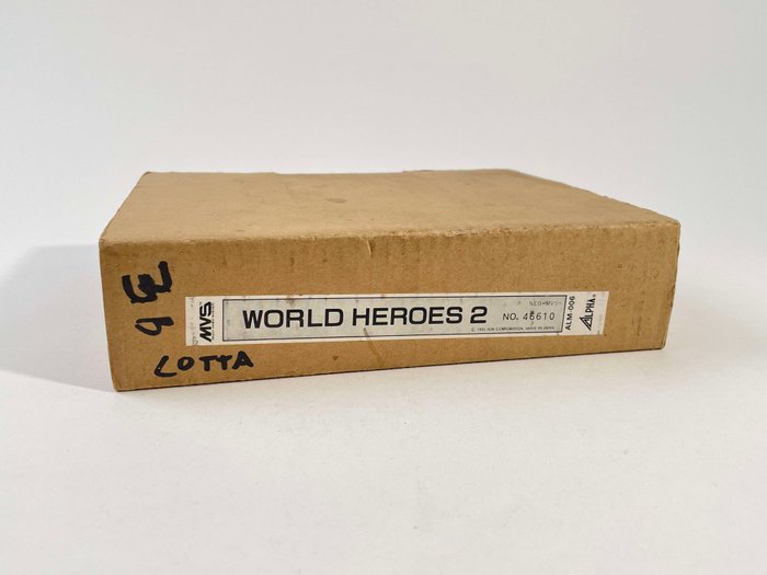 Neo Geo MVS World Heroes 2 – Kit Complet D’Occasion – Authentique SNK