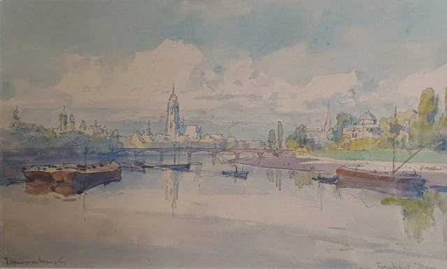 Edward Harrison Compton (1881-1960) - Frankfurt