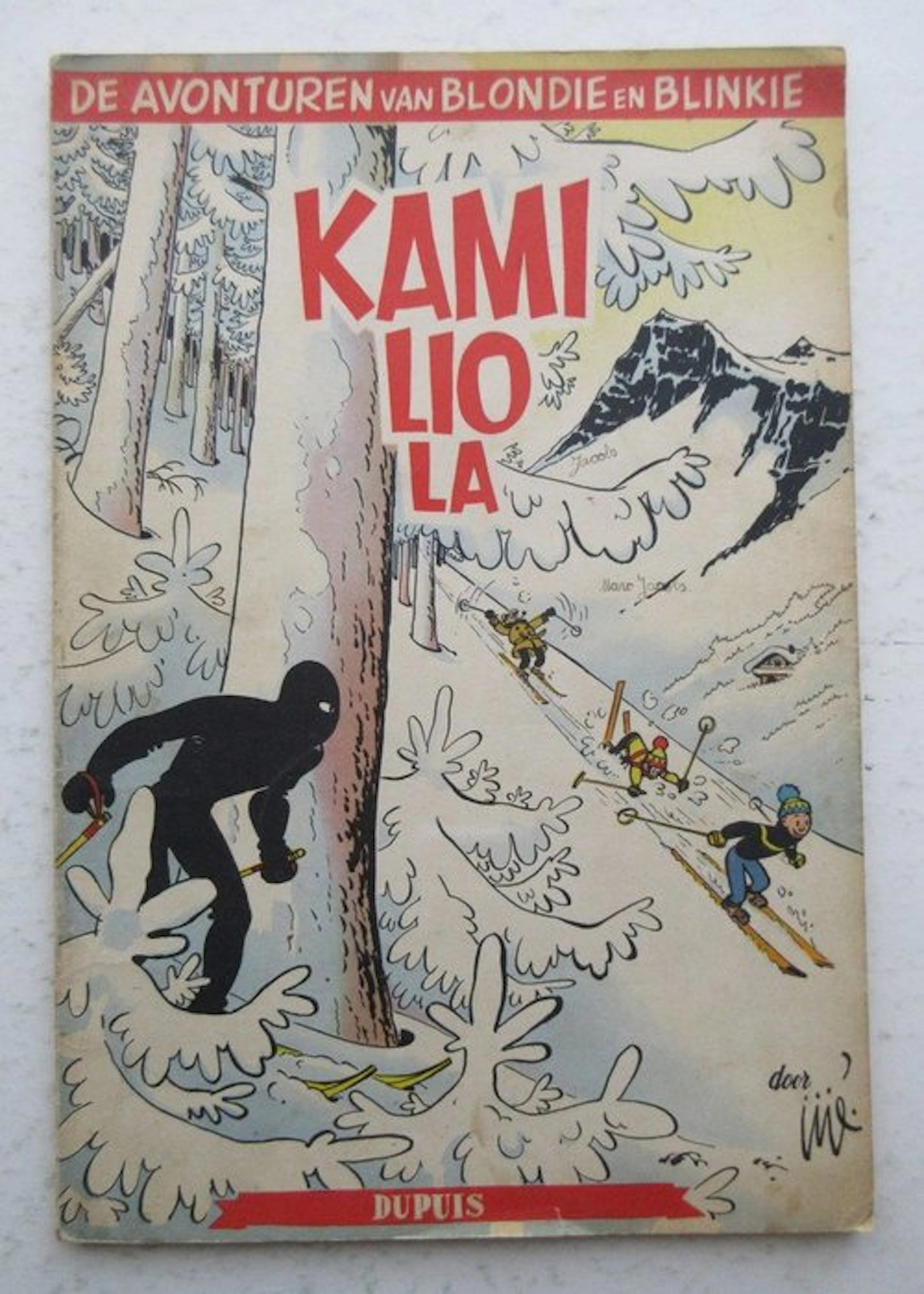 Blondie en Blinkie 4 - Kamiliola - 1 Album - First edition - 1954