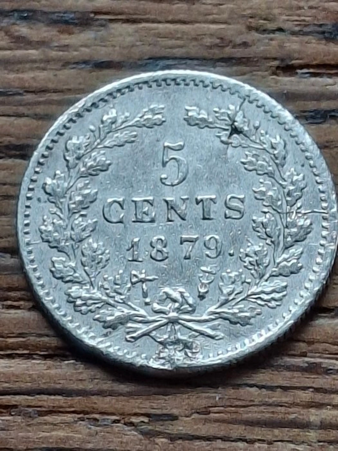 Netherlands. Willem III. 5 Cents (No reserve price)