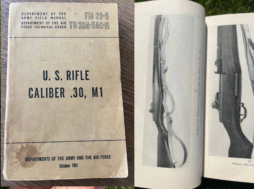 US Army M1 Garand Rifle Maintenance Manual