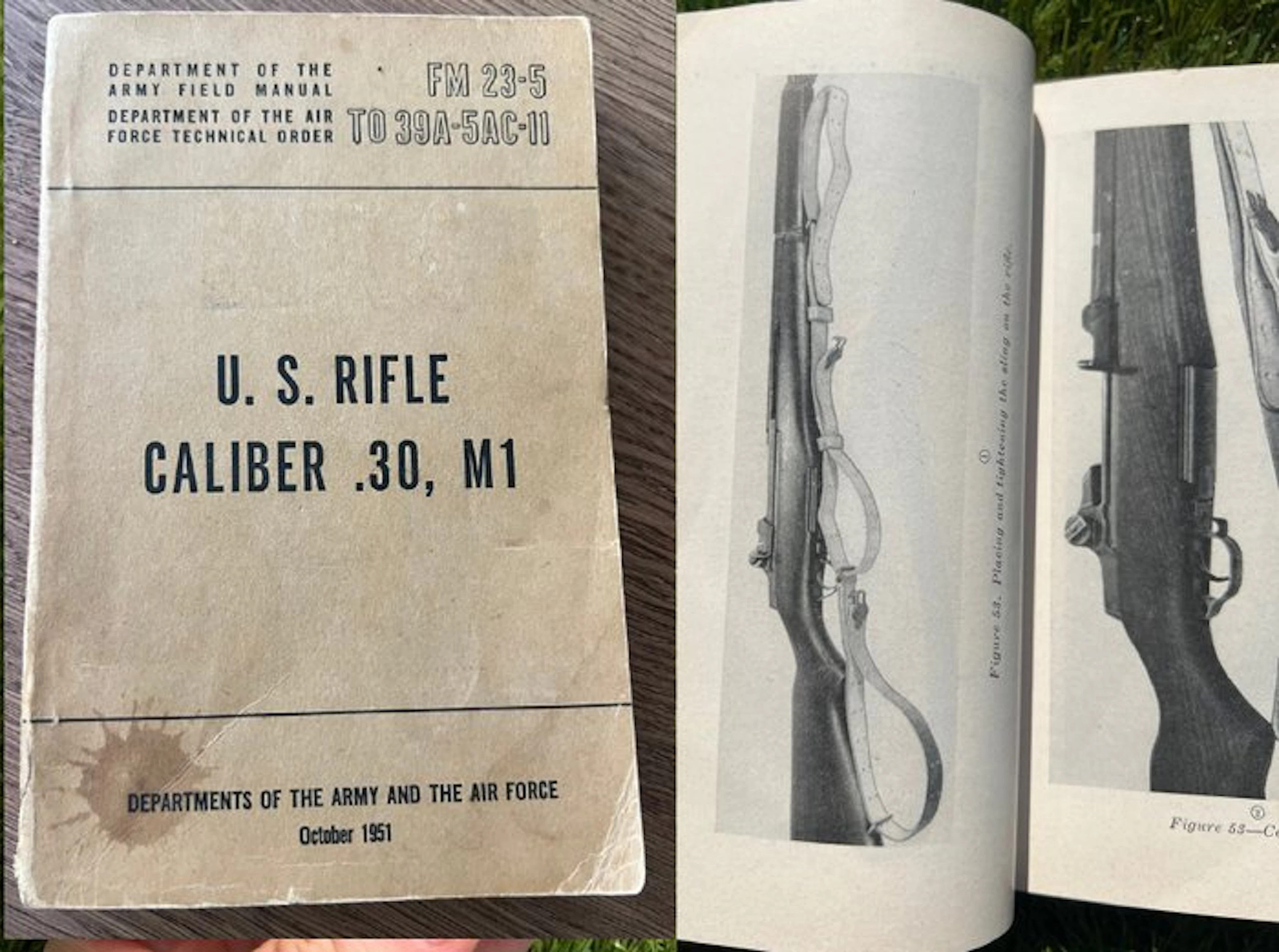 US Army M1 Garand Rifle Maintenance Manual