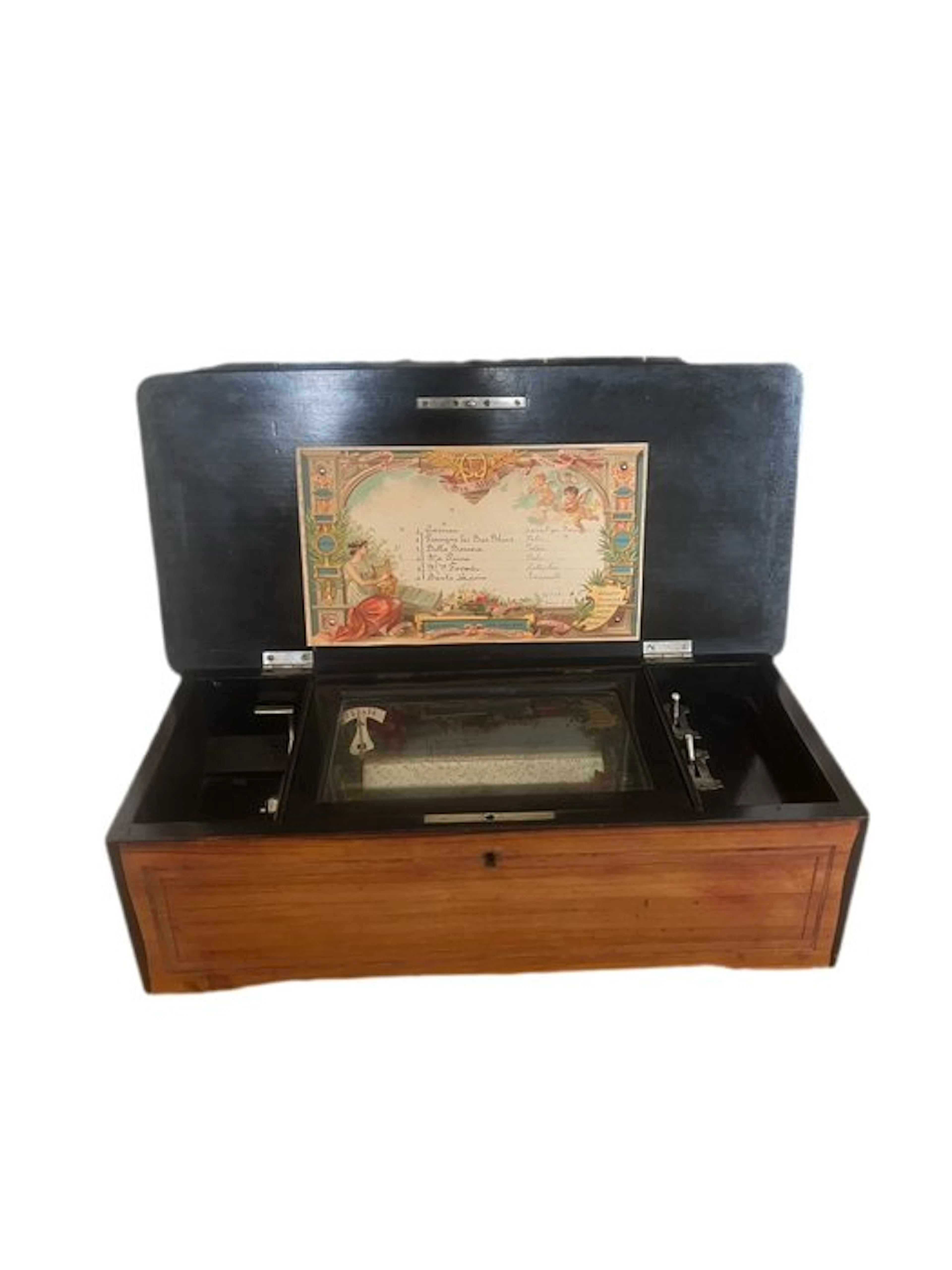 Cylinder music box - Switzerland - 1850-1900
