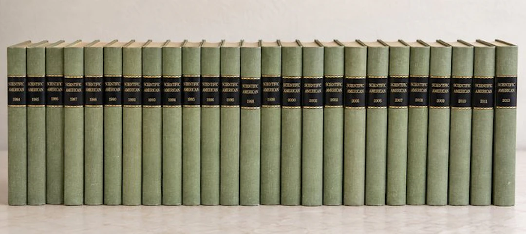 Scientific American - 24 volumes - 1981-2013
