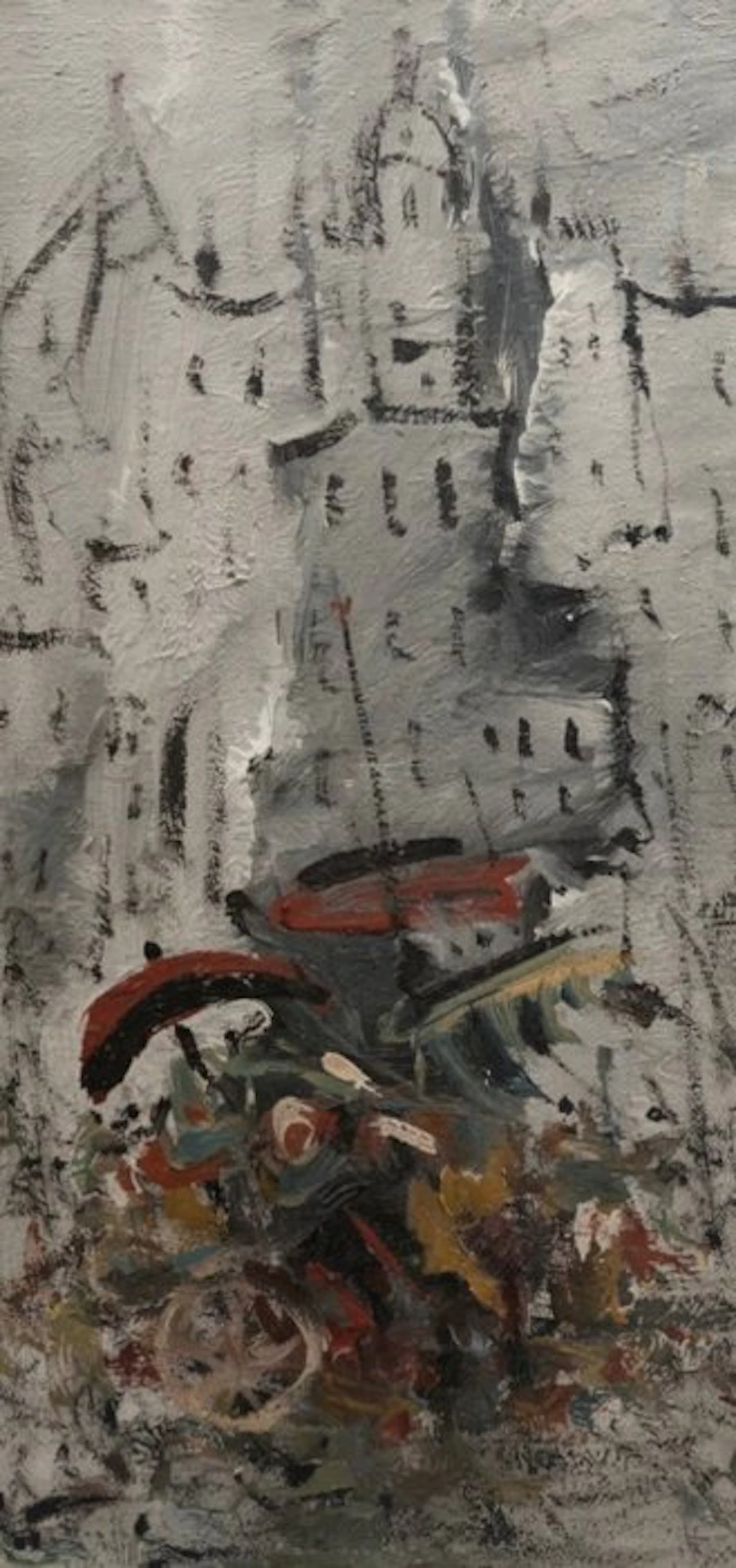 Alvaro Danti (1911-1985) - Mercato in città