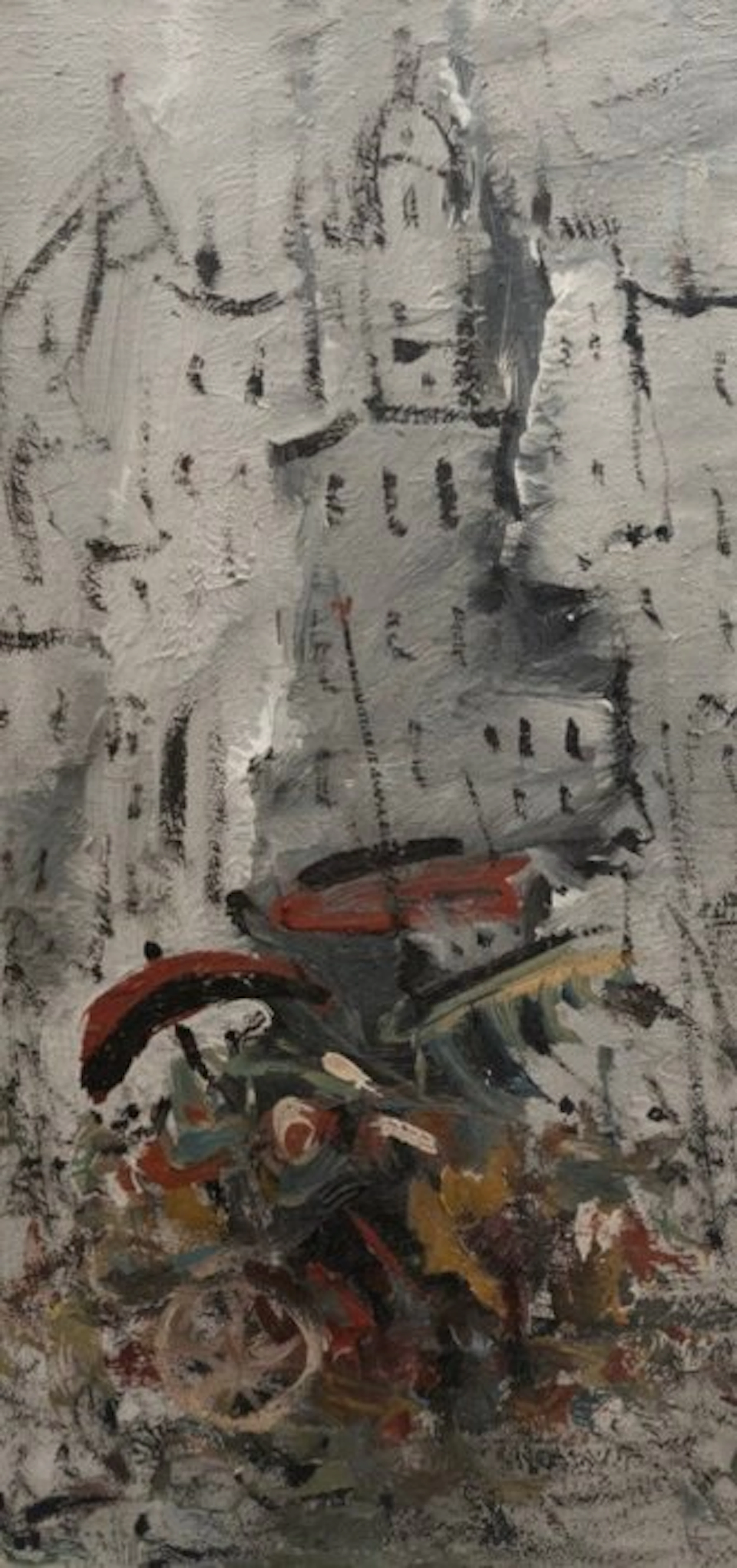 Alvaro Danti (1911-1985) - Mercato in città