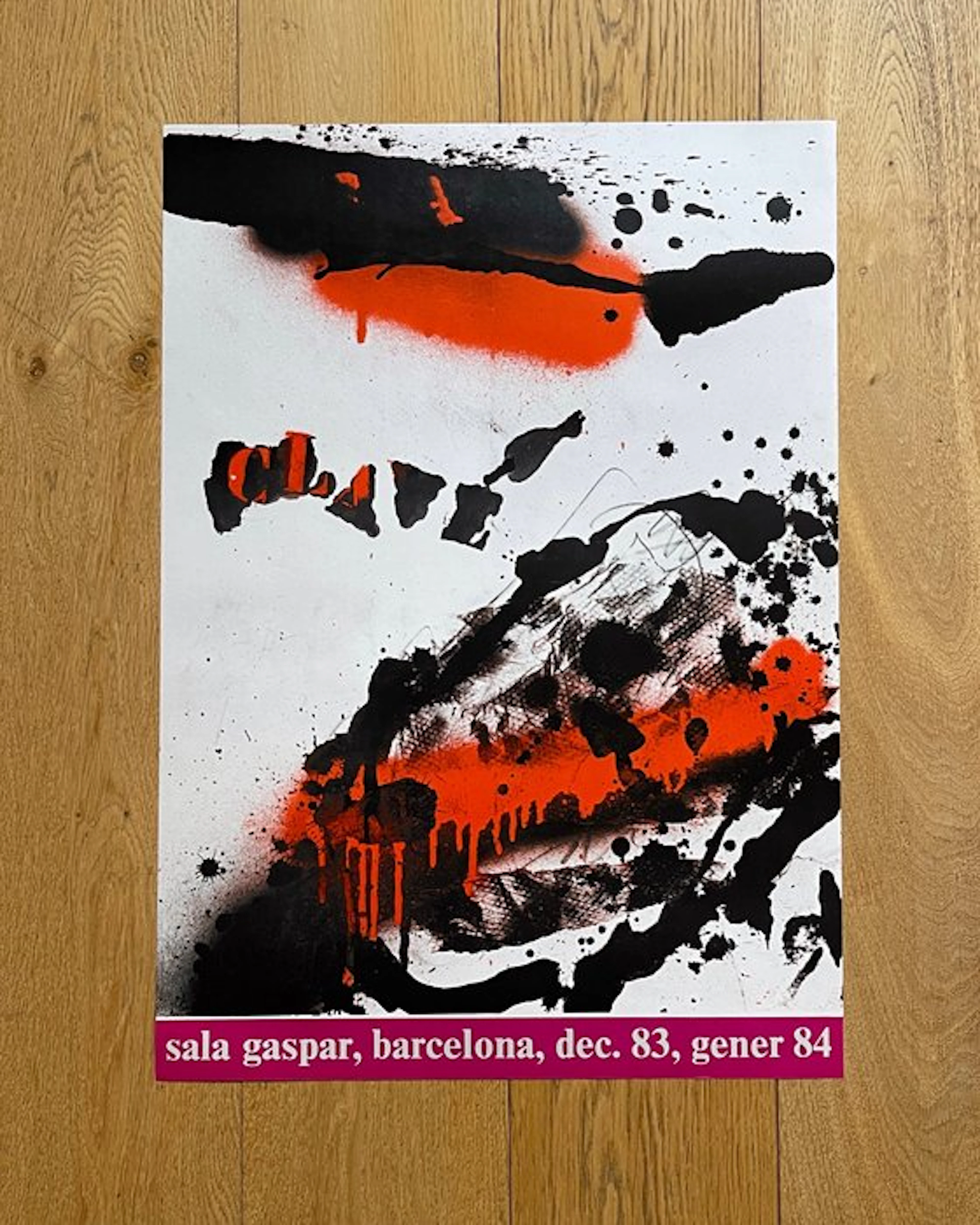 CLAVÉ - Antoni Clavé – Sala Gaspar Barcelona – 1983/1984 - 1980s