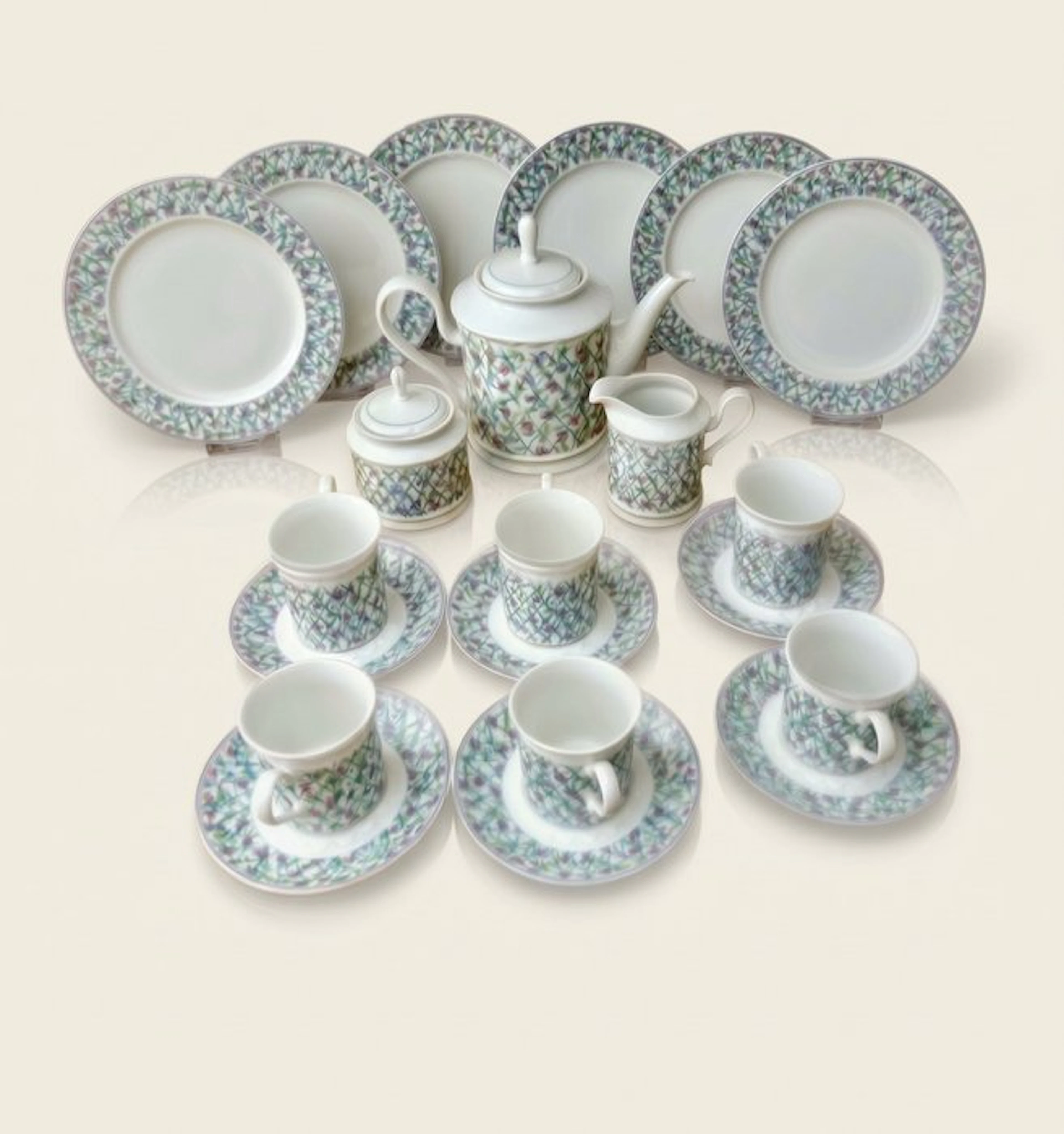 Rosenthal - Form 2000 „Rosengitter“ – 21-teiliges...