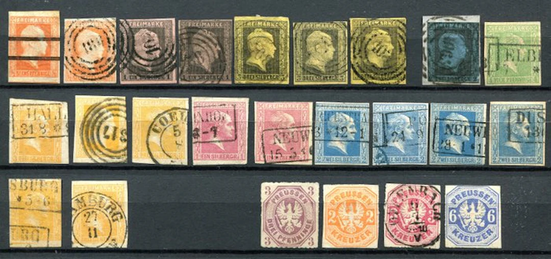 Germany: Antique States 1850/1880 - Collection classics with better issues