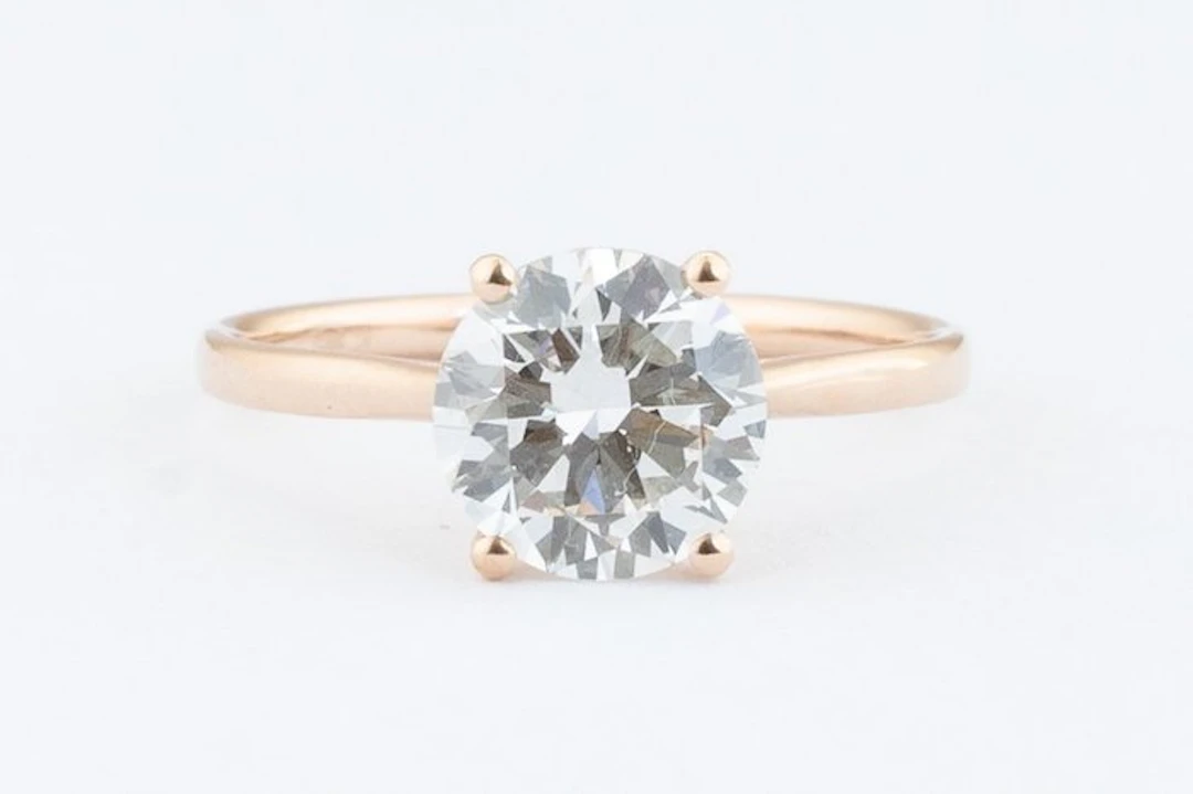No reserve price - Ring - 14 kt