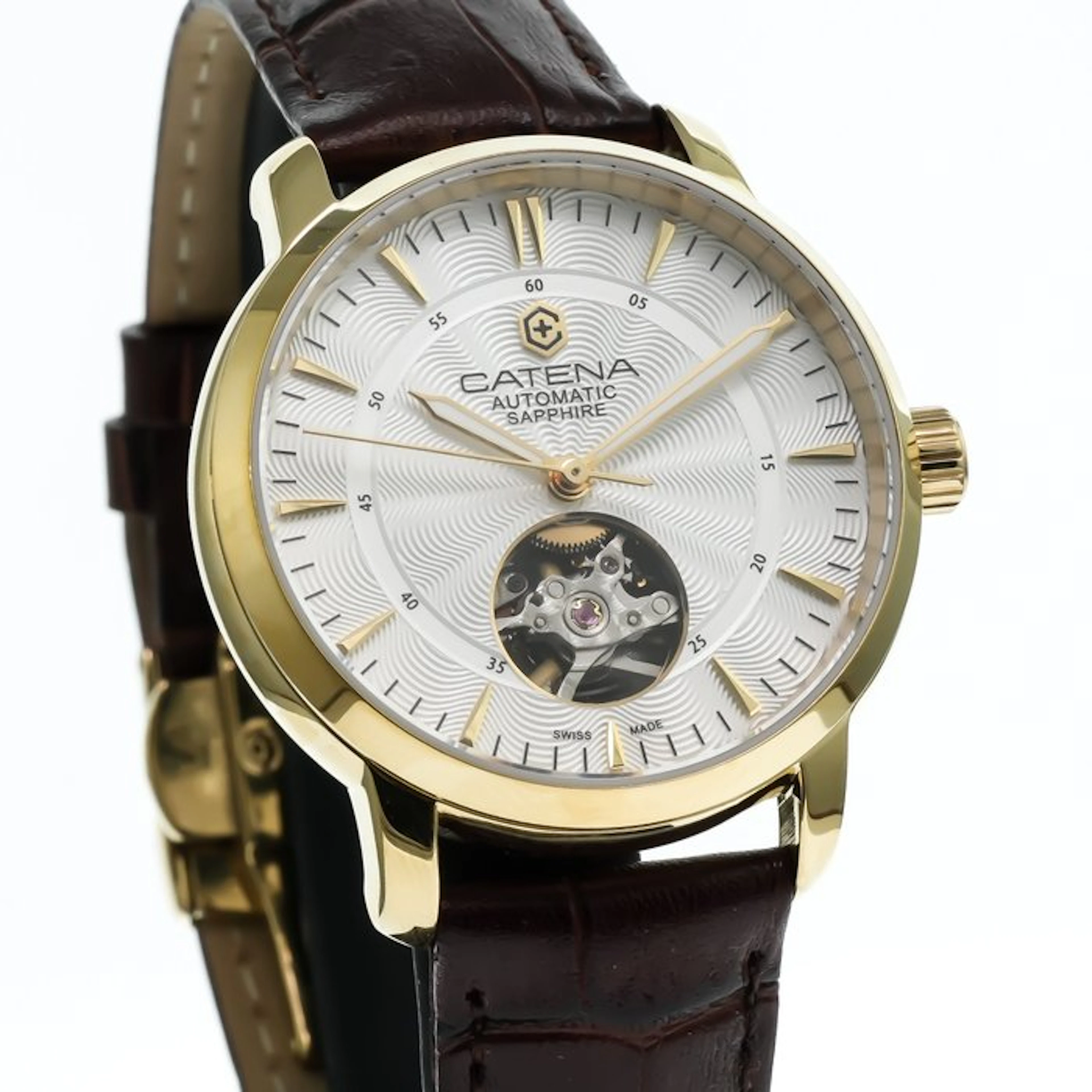 Catena - Automatic Swiss Made Watch Open Heart...