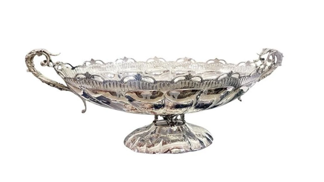 Centrepiece - Jatta centerpiece Made in Italy - .800 silver