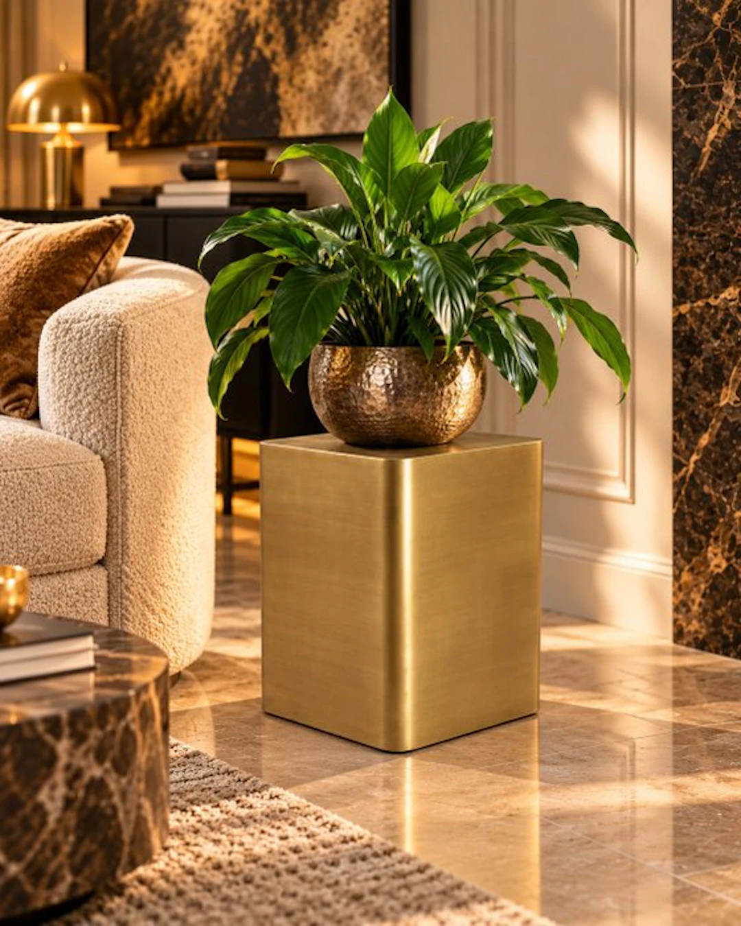 Pedestal - Metal - Luxury 60cm