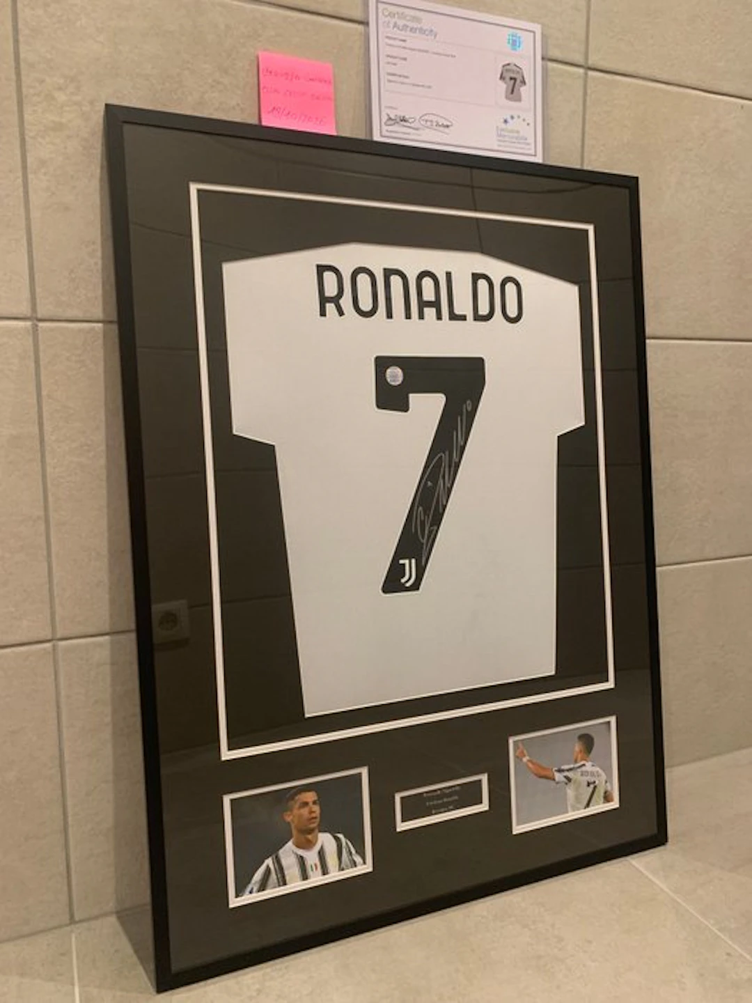 Juventus - Italian Football League - Cristiano Ronaldo - 2021 - Football jersey