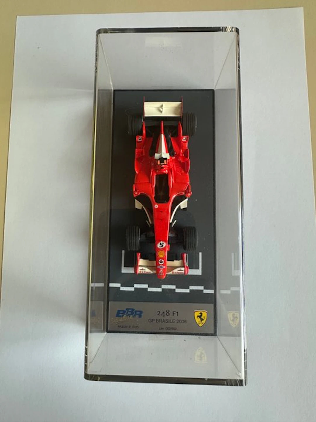 BBR 1:43 - Model race car - Ferrari 248 F1 GP Brasile 2006