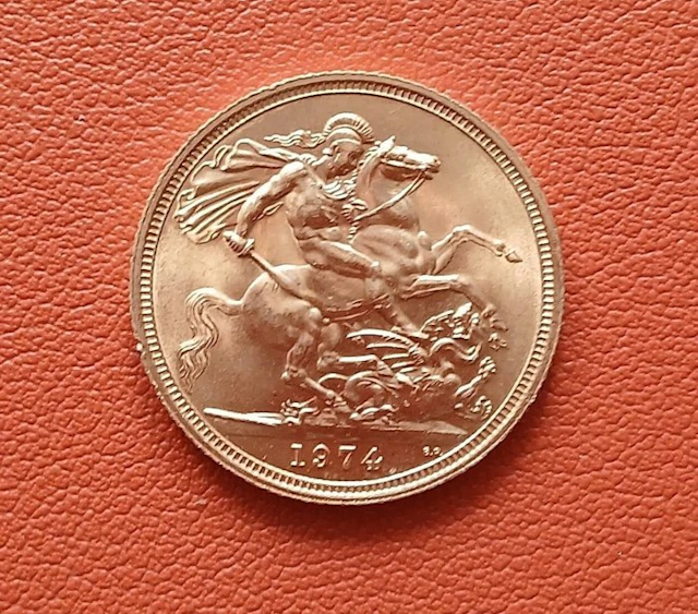 United Kingdom. Sovereign 1974 London