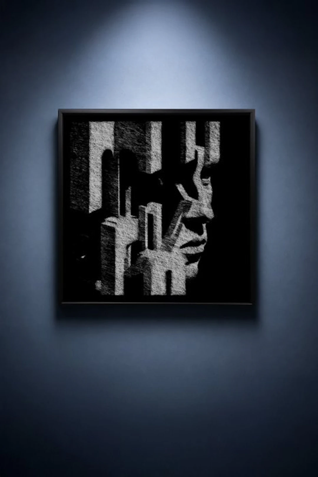 Tijs Dragtsma (1992) - A Face Built From Concrete