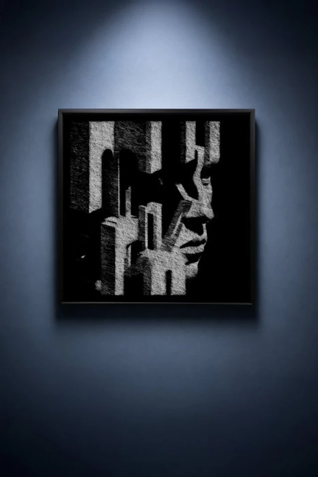 Tijs Dragtsma (1992) - A Face Built From Concrete