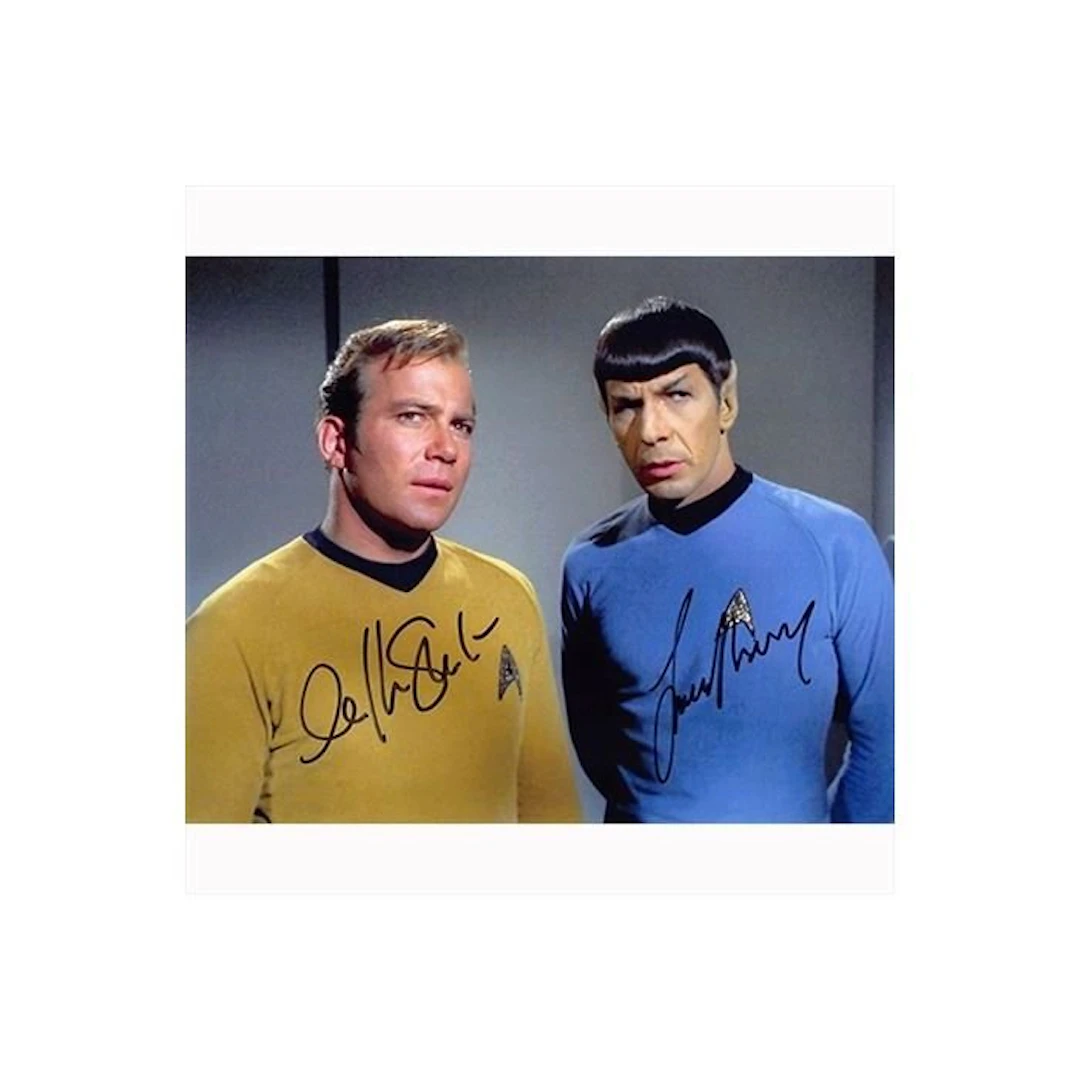 Star Trek - Signed in person by Leonard Nimoy (+) as...