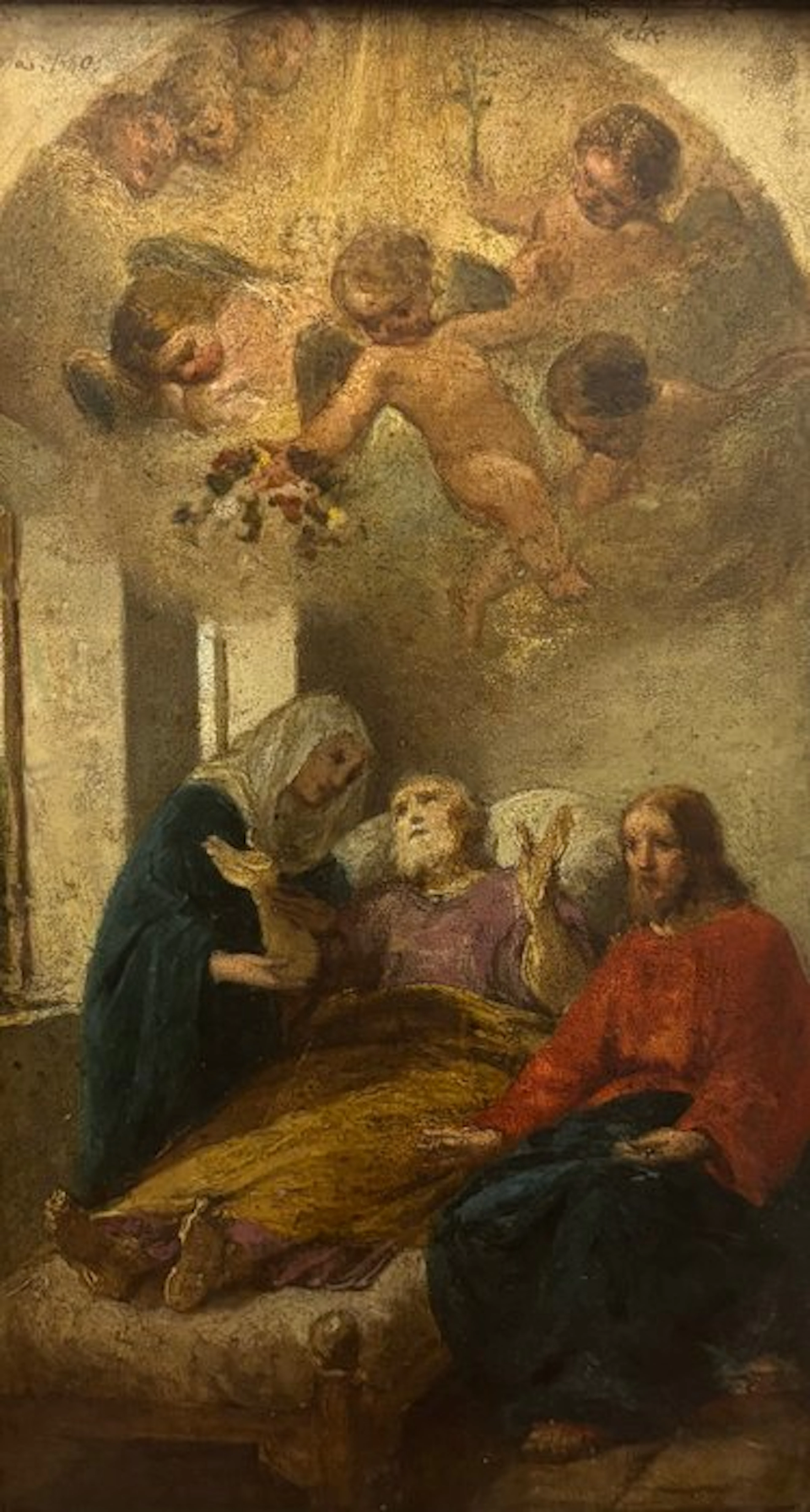 Italian school (XVIII) - Transito di San Giuseppe - NO RESERVE