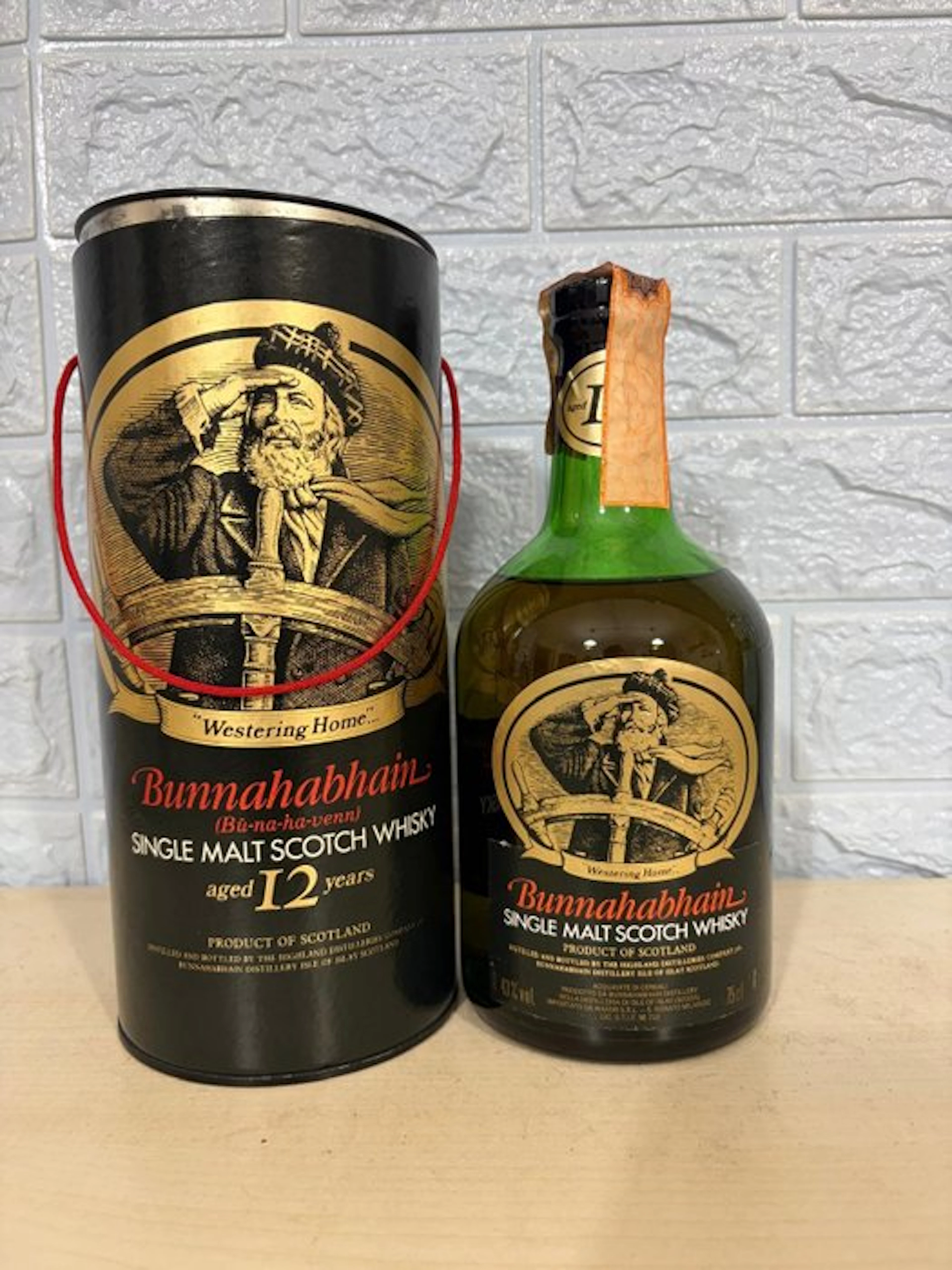 Bunnahabhain 12 years old - b. 1980s - 75cl