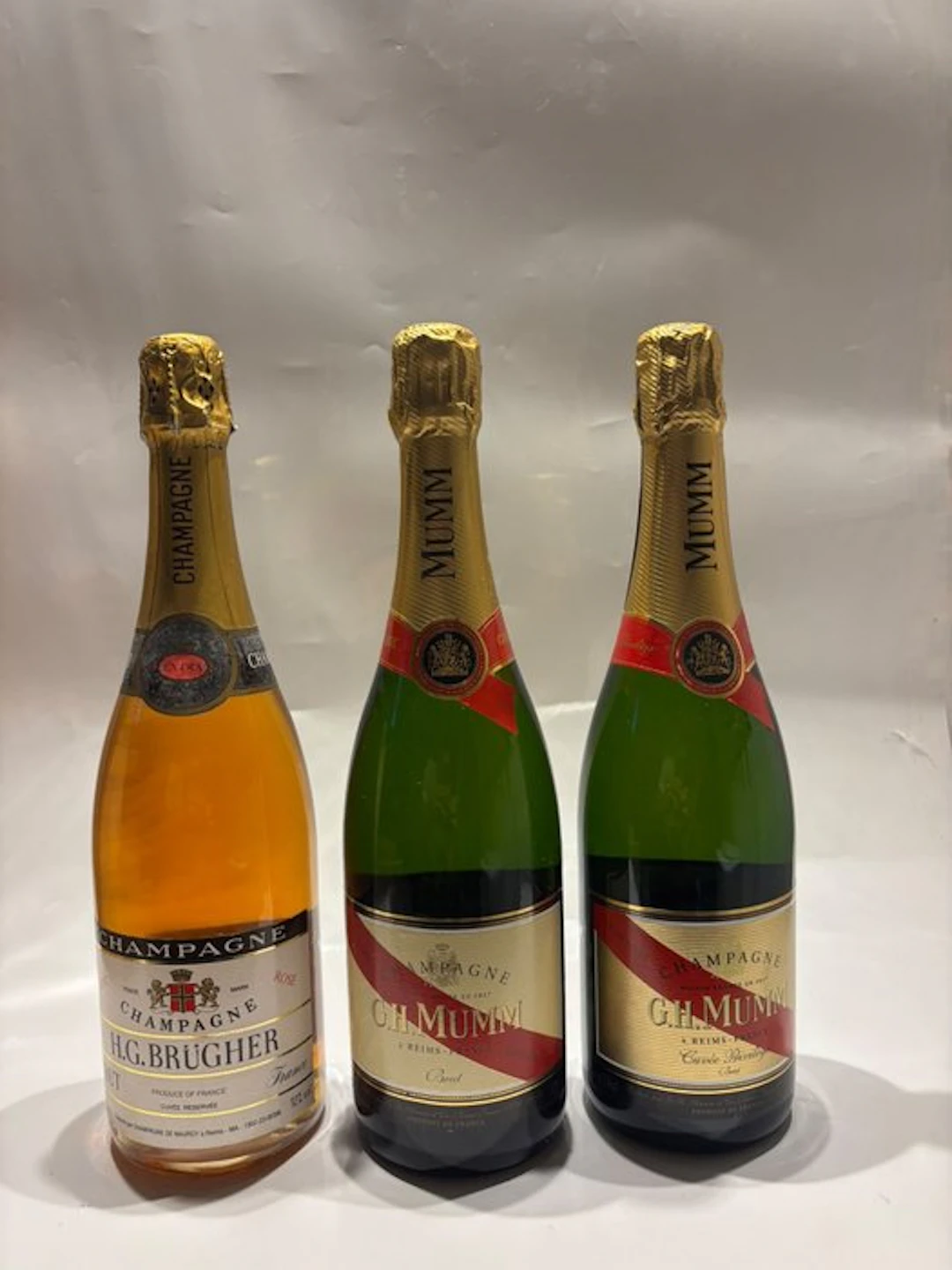 G. H. Mumm - Reims - 3 Bottles (0.75L)