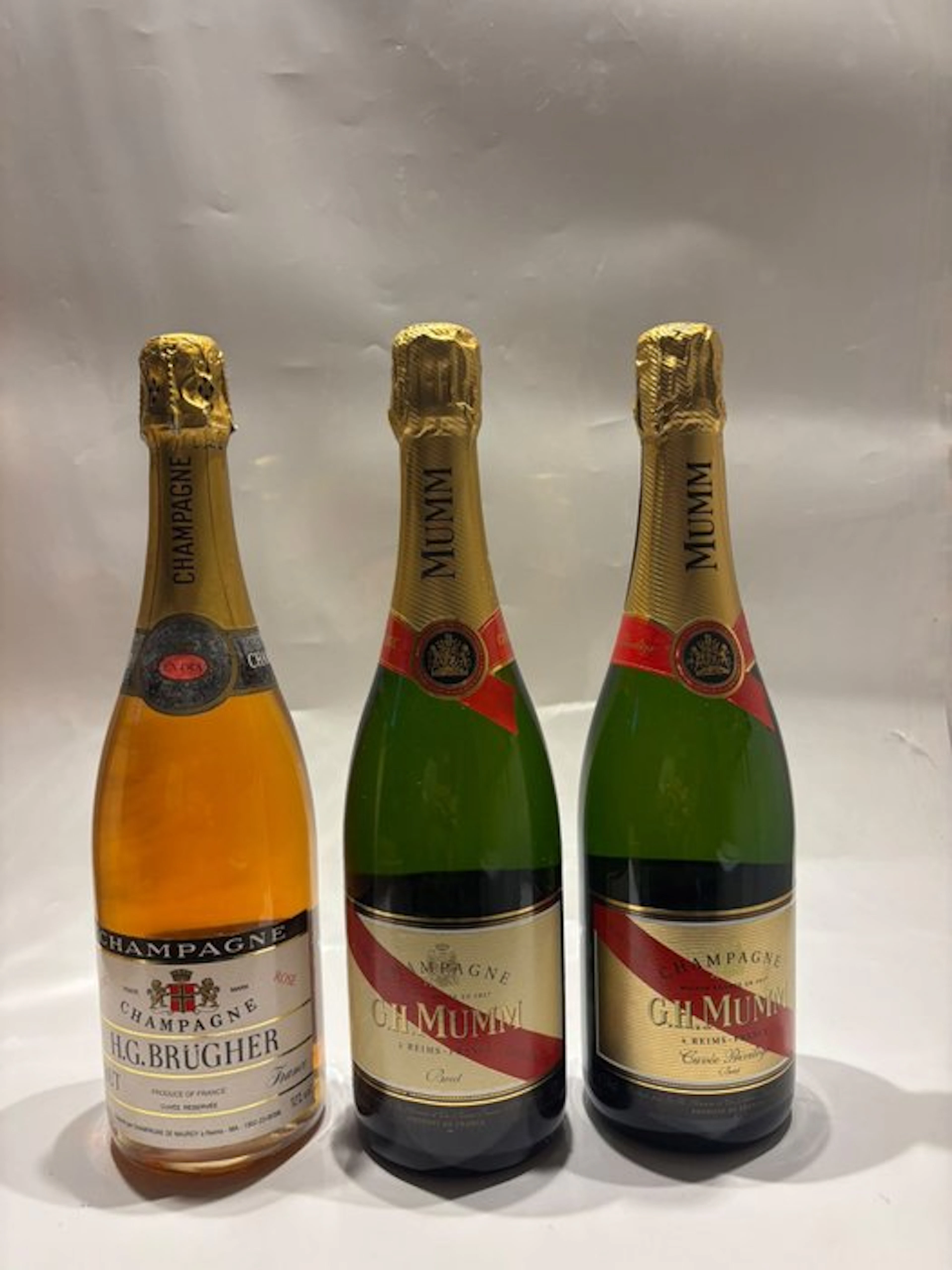 G. H. Mumm - Reims - 3 Bottles (0.75L)