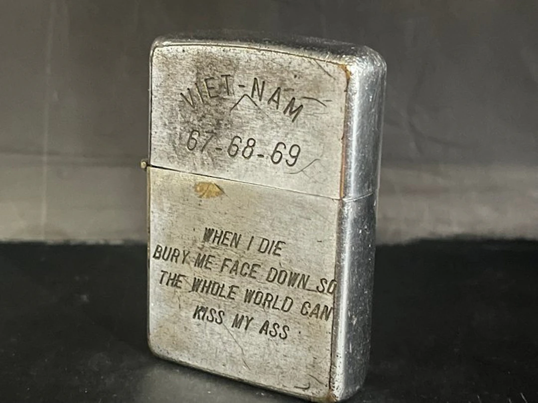 Zippo - VIETNAM - 67/68/69 - No reserve price - Lighter - Steel (stainless)