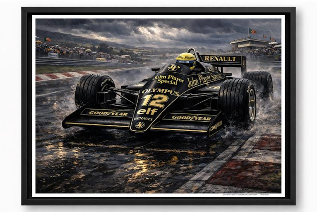 Ayrton Senna - First Grand Prix-overwinning: de 1985...