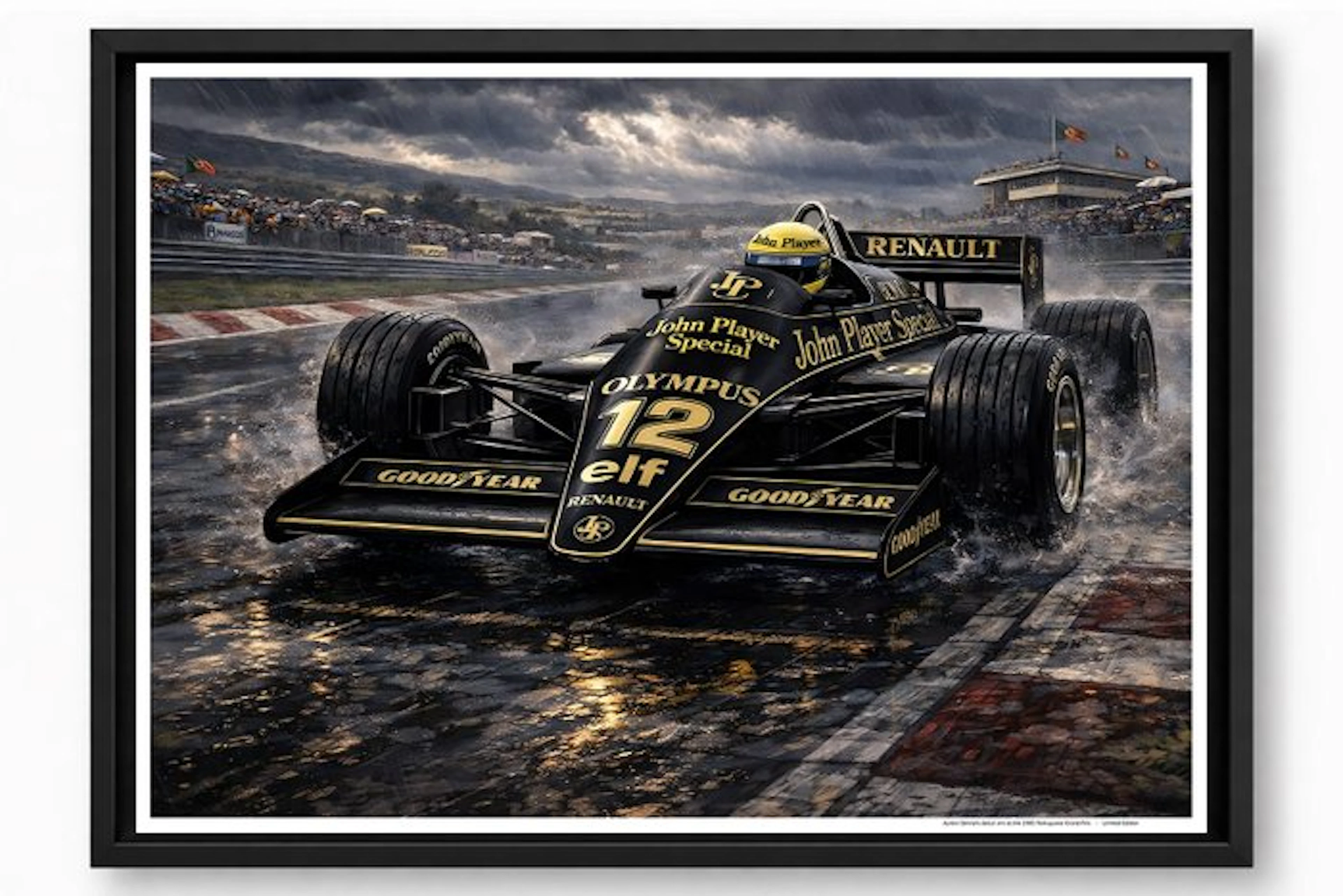 Ayrton Senna - First Grand Prix-overwinning: de 1985...