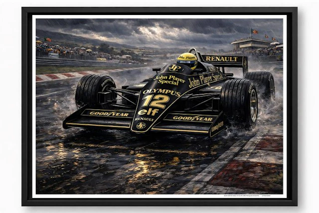 Ayrton Senna - First Grand Prix-overwinning: de 1985...