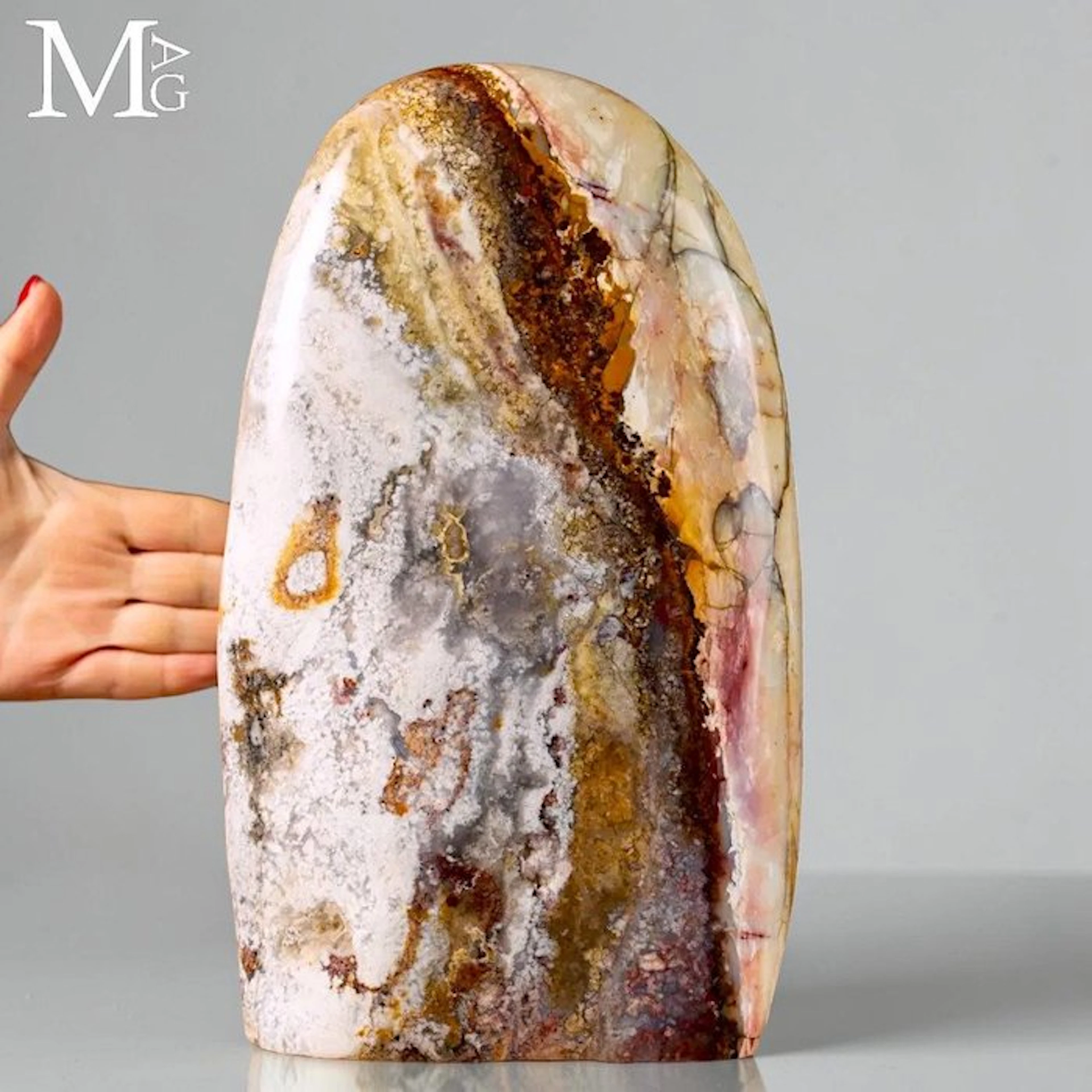 Large Brecciated Opal Rare Mineral Formation from...