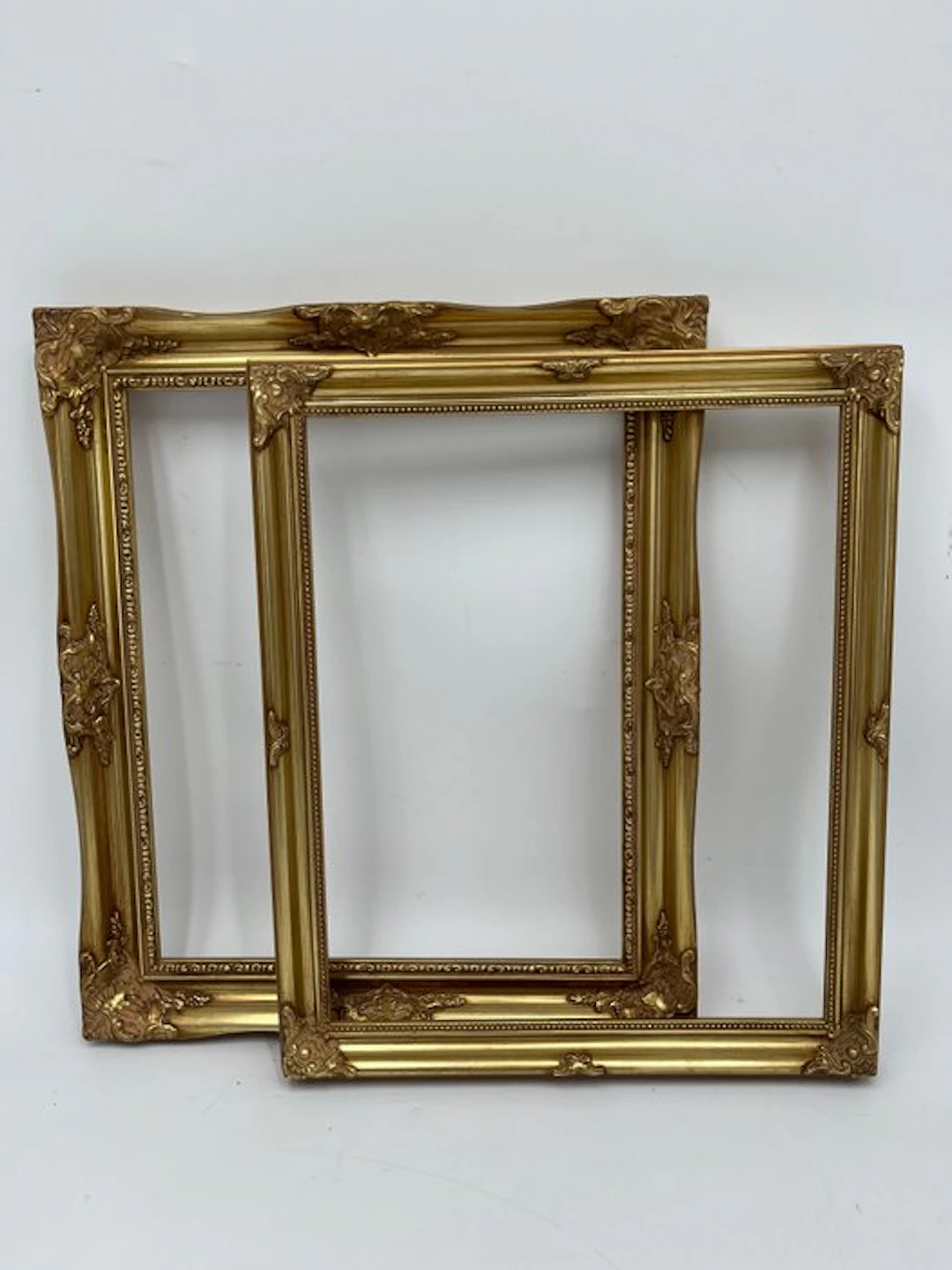 Frame (2) - Wood - A pair of French frames.