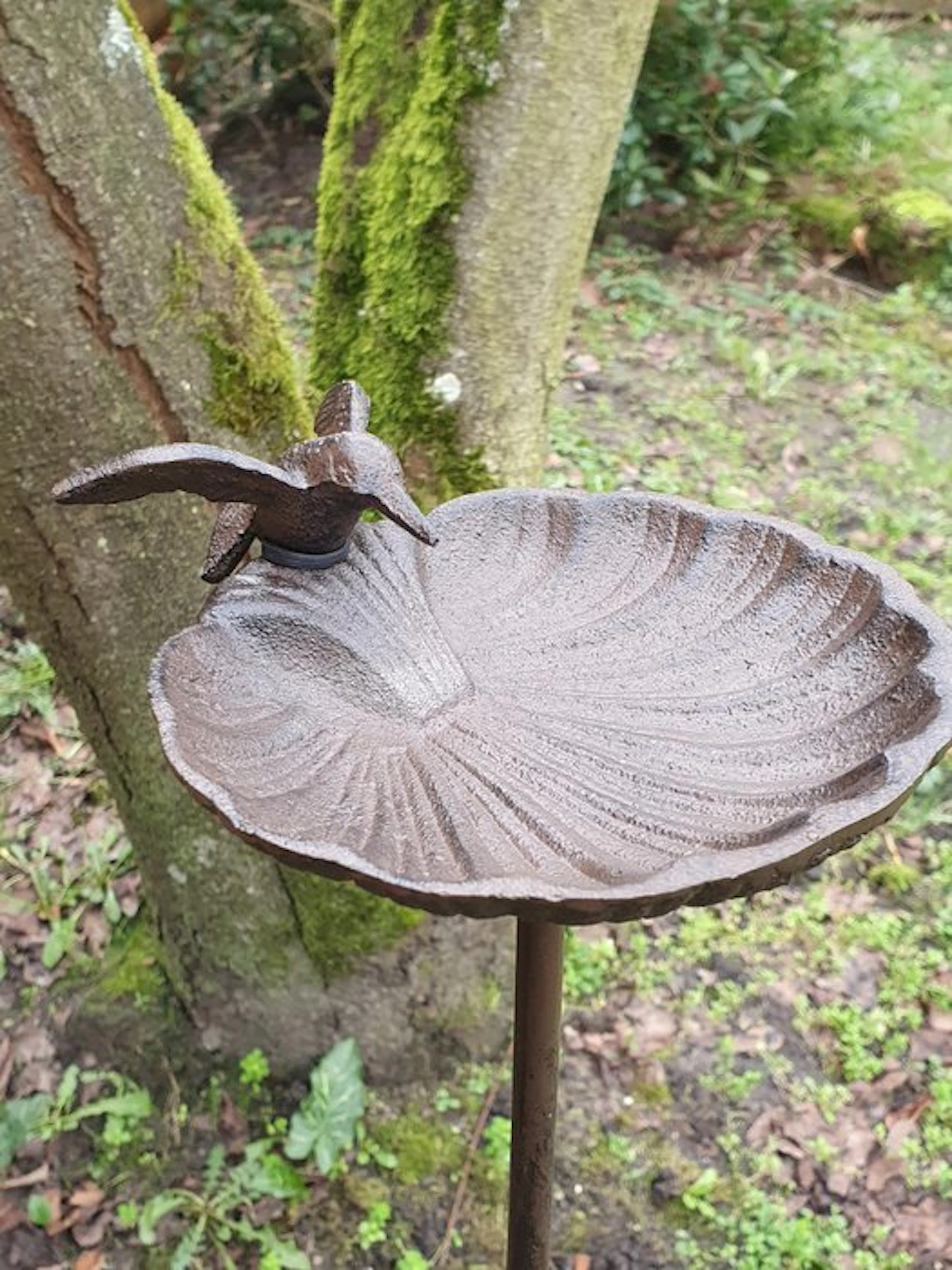 Birdbath - Cast iron - Cast iron birdbath