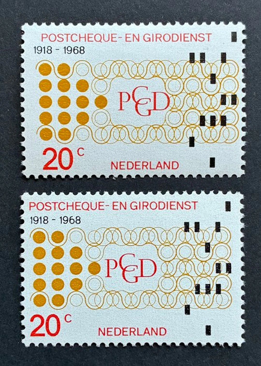 Netherlands 1968 - 50 years of Postcheque / Girodienst...