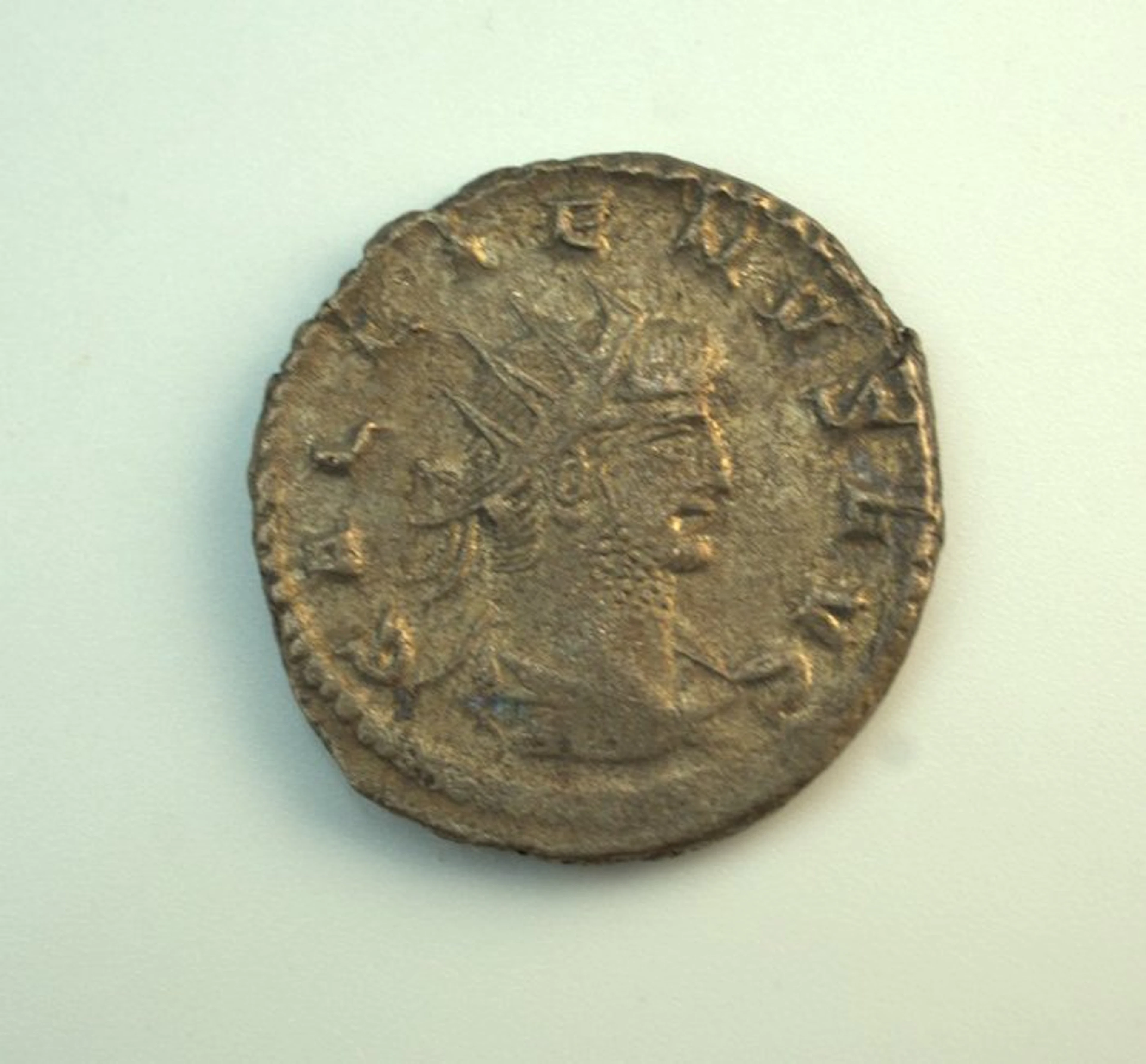 Ancient Roman silver AR Antoninianus of Gallienus...