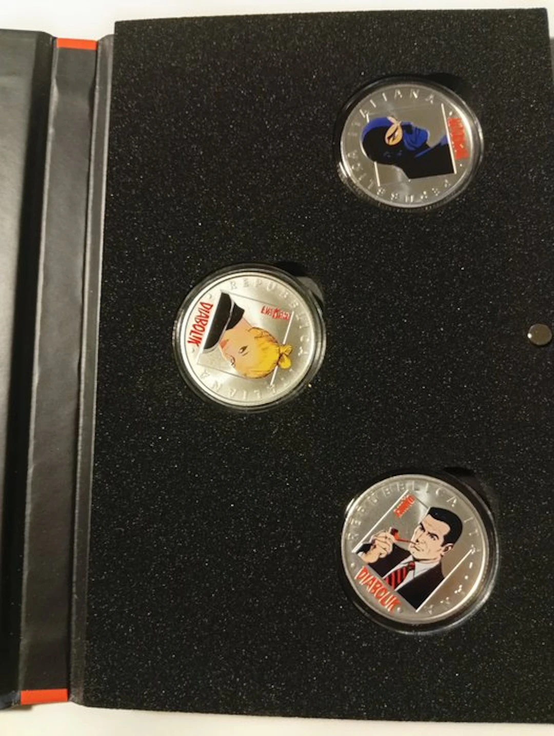 Italy. 5 Euro 2023 "Diabolik" - Trittico (No reserve price)