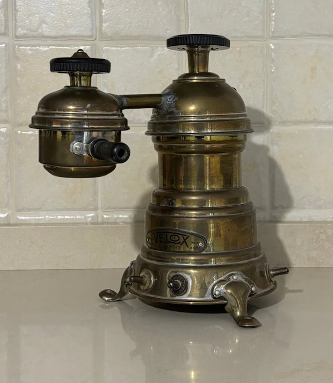 Velox - Coffee maker - Brass