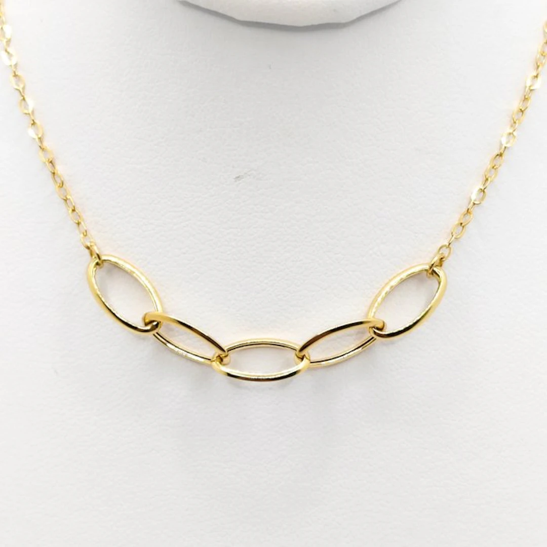 No reserve price - Necklace - 18 kt. Yellow gold