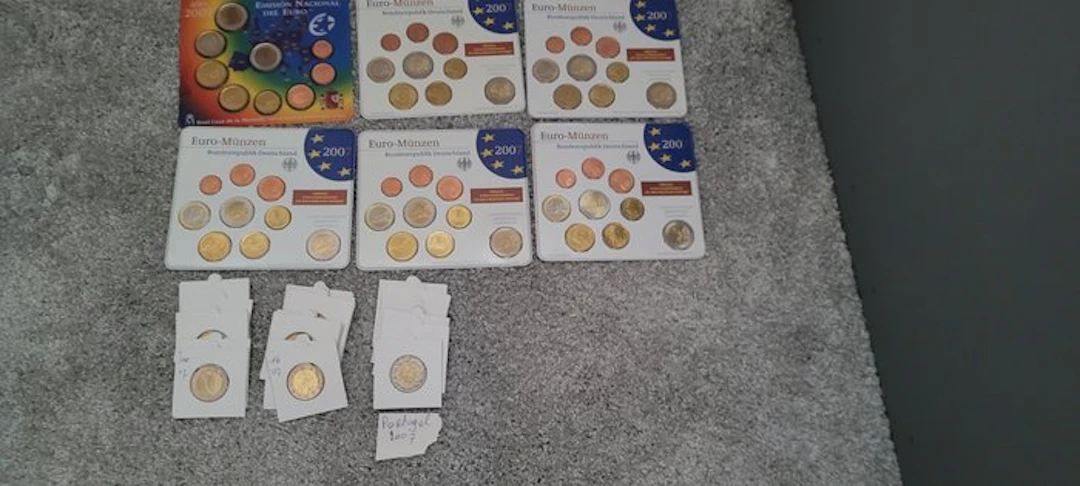 Europe. Year Set (BU) / Series 1 Cent - 2 Euro 2007 (9 Items incl