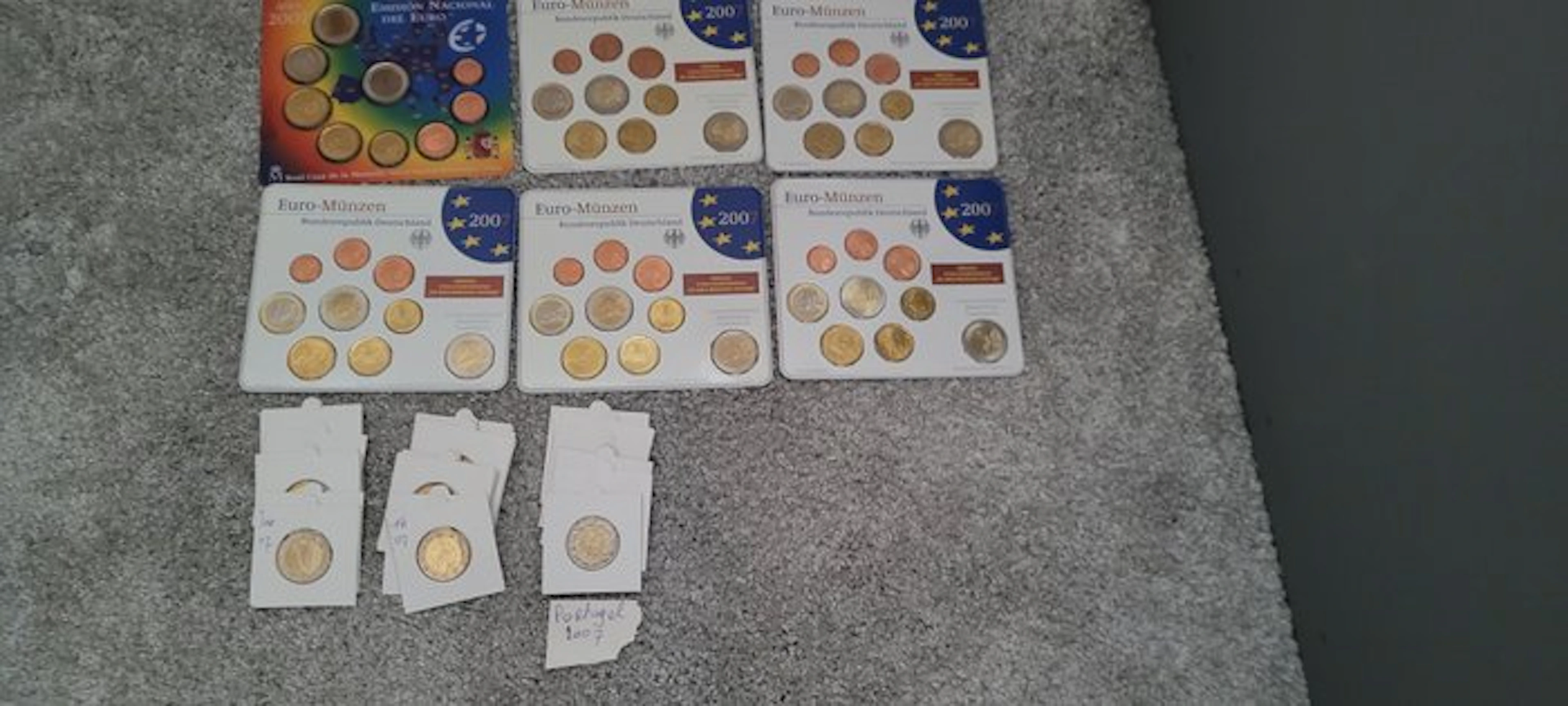 Europe. Year Set (BU) / Series 1 Cent - 2 Euro 2007 (9 Items incl
