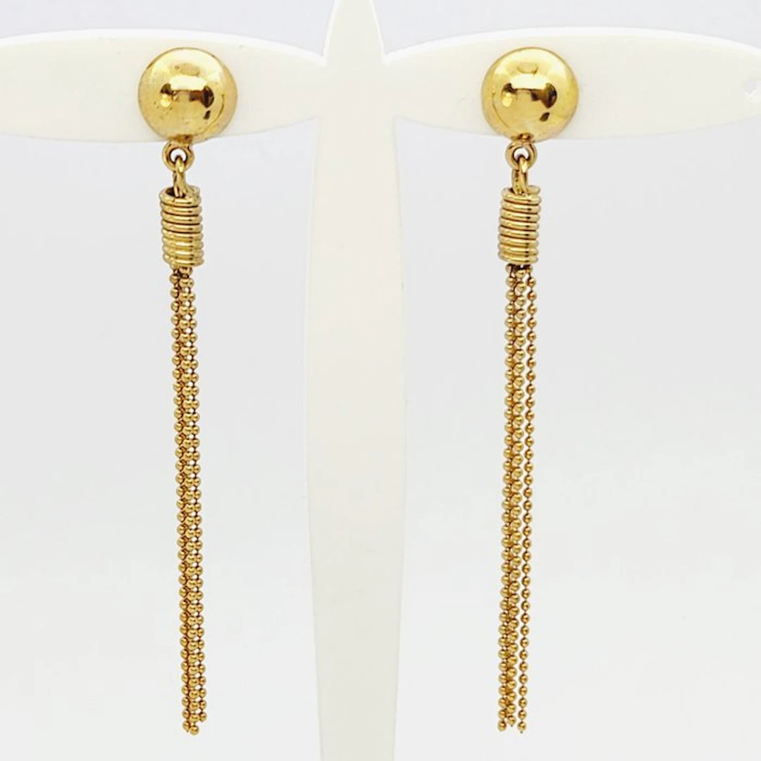 Earrings - 18 kt. Yellow gold
