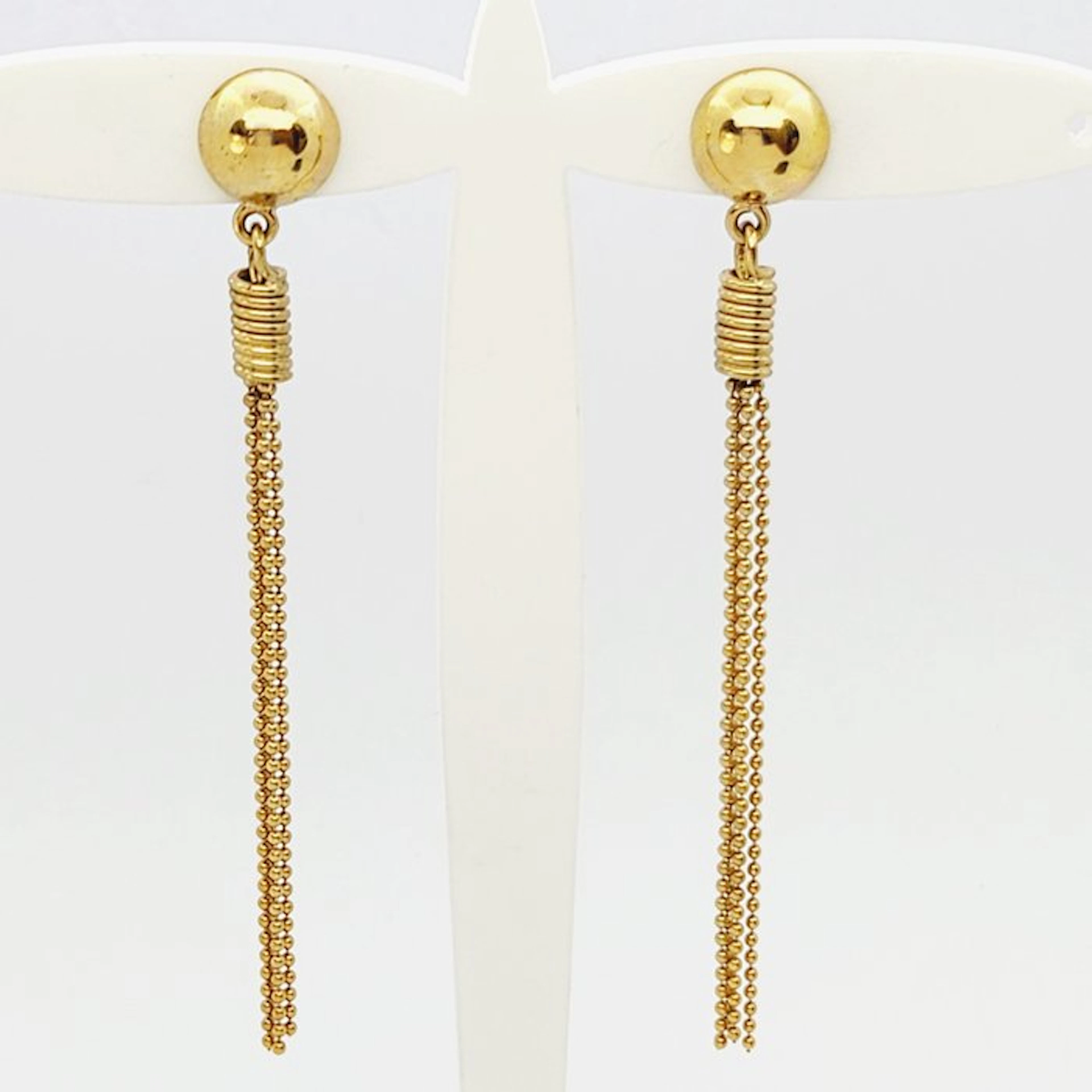 Earrings - 18 kt. Yellow gold